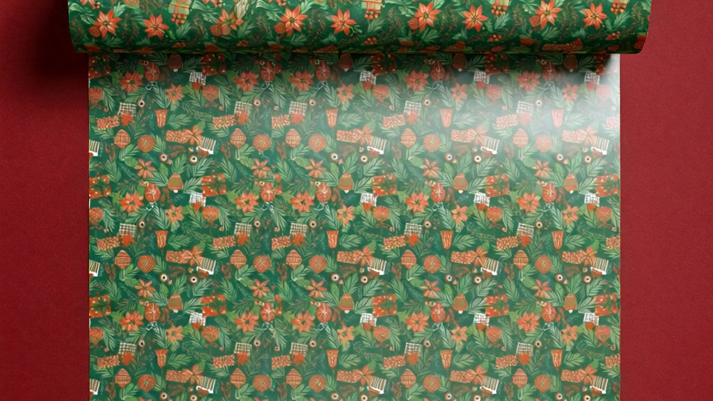Christmas Counter Rolls