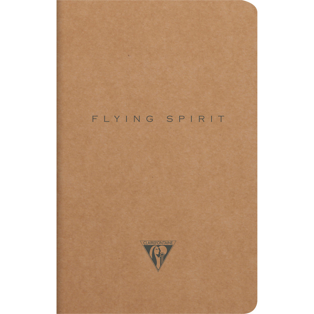 Clairefontaine Flying Spirit Cahier Notebook 11 x 17 cm Kraft (Assorted)