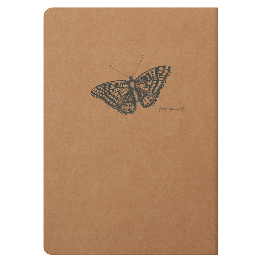 Clairefontaine Flying Spirit Cahier Notebook A5 Kraft (Assorted)