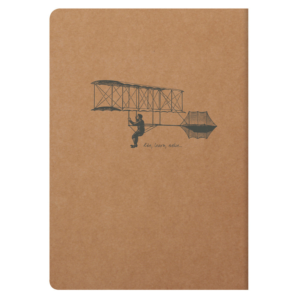 Clairefontaine Flying Spirit Cahier Notebook A5 Kraft (Assorted)