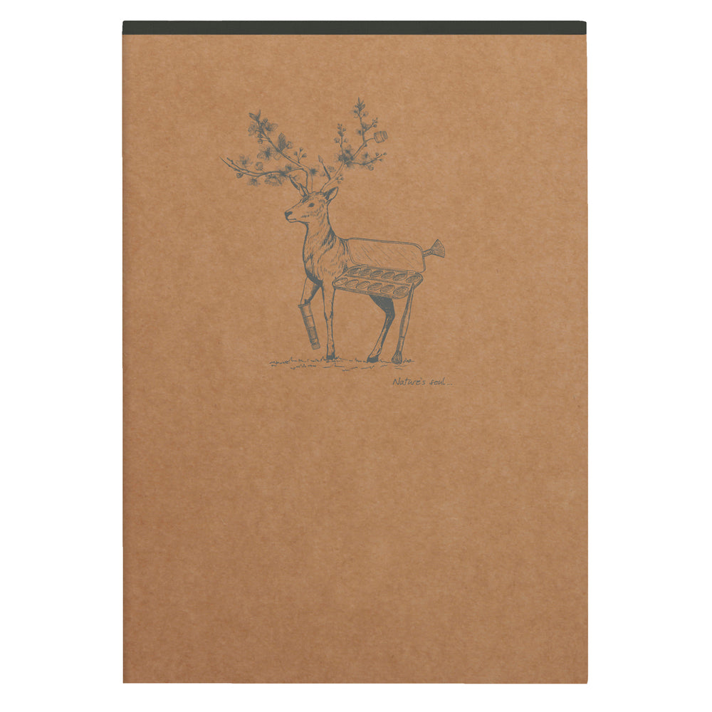 Clairefontaine Flying Spirit Notepad A5 Kraft