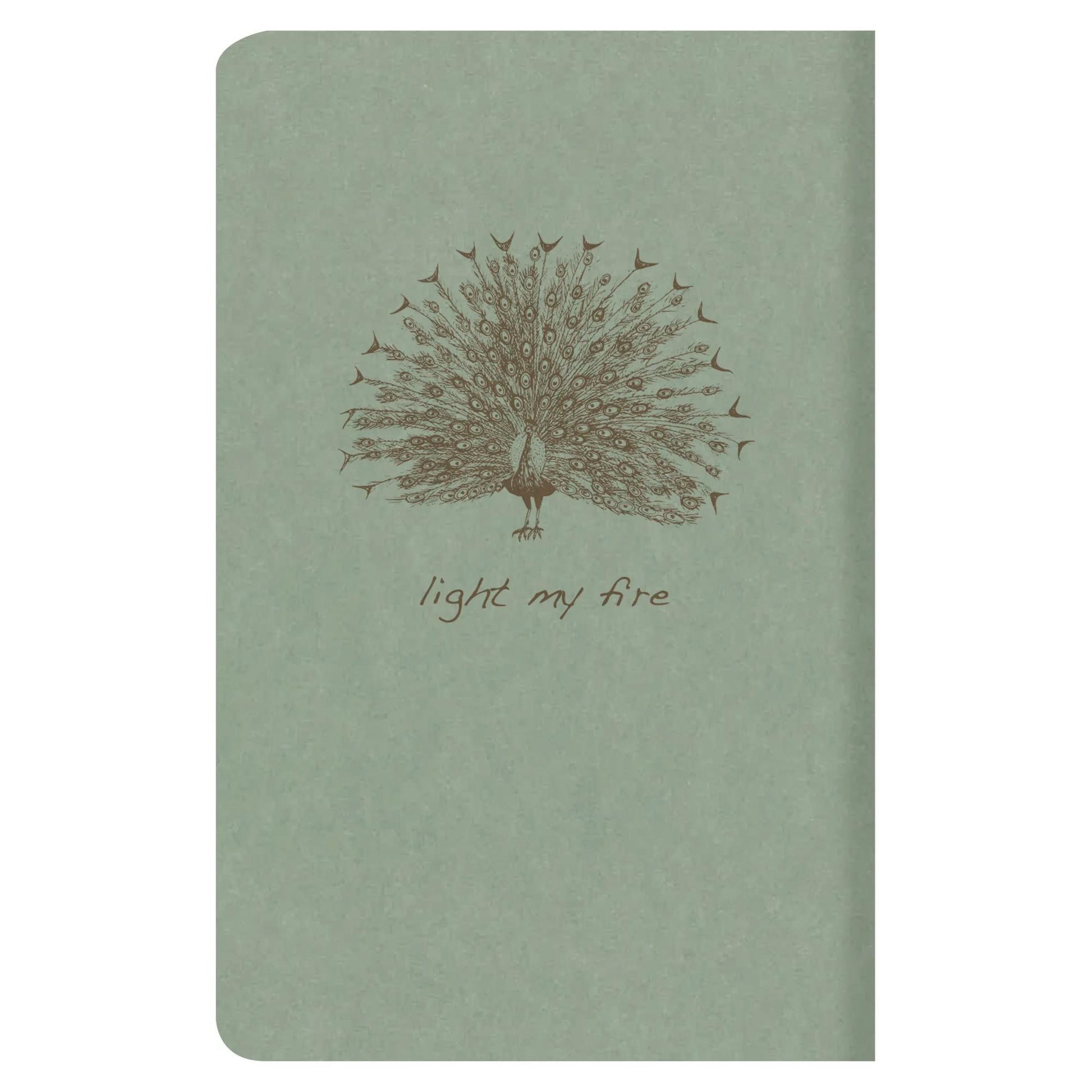 Clairefontaine Flying Spirit Cahier Notebook A6+ Lined Eucalyptus Green (5 Rear Cover Designs)