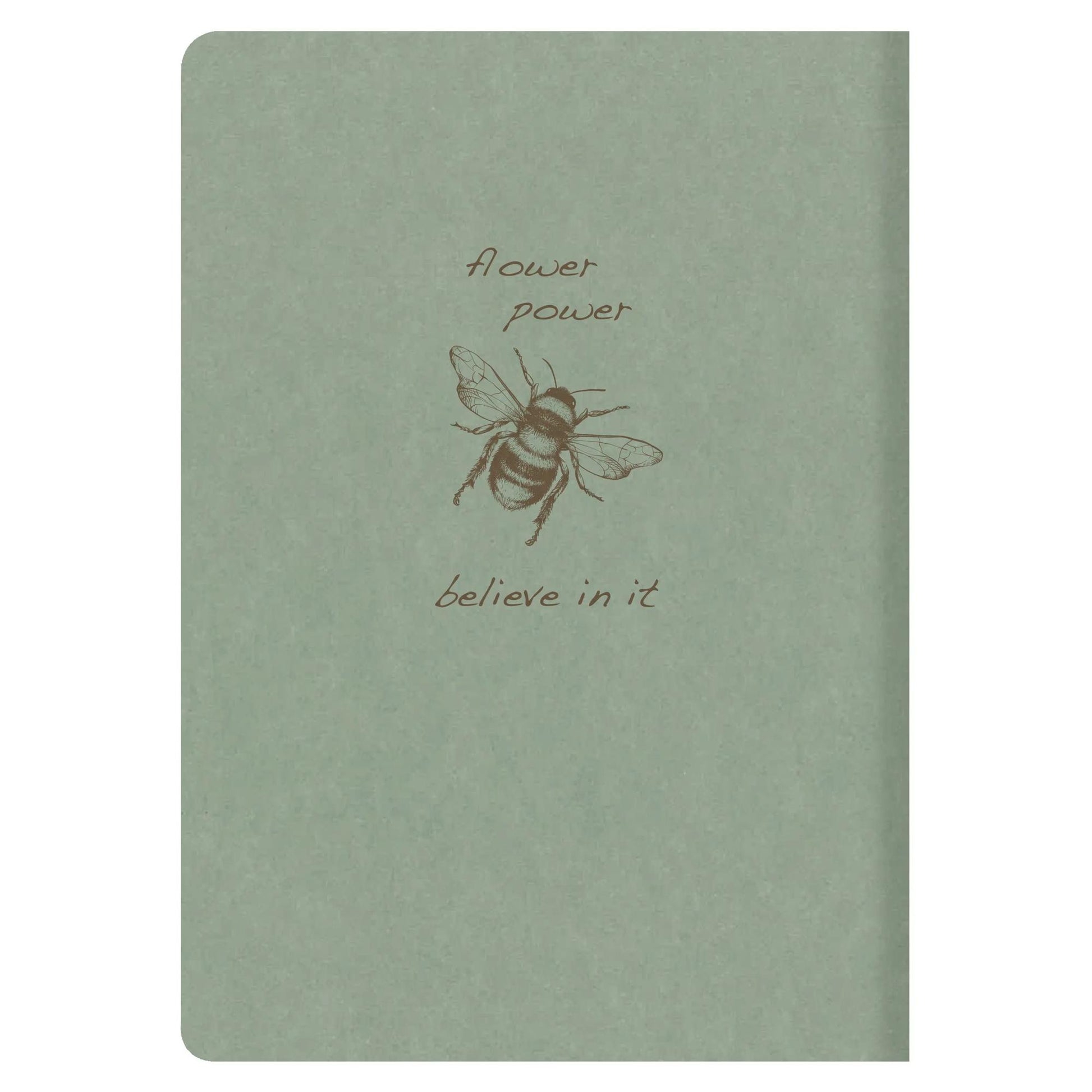 Clairefontaine Flying Spirit Cahier Notebook A5 Lined Eucalyptus Green (Assorted)