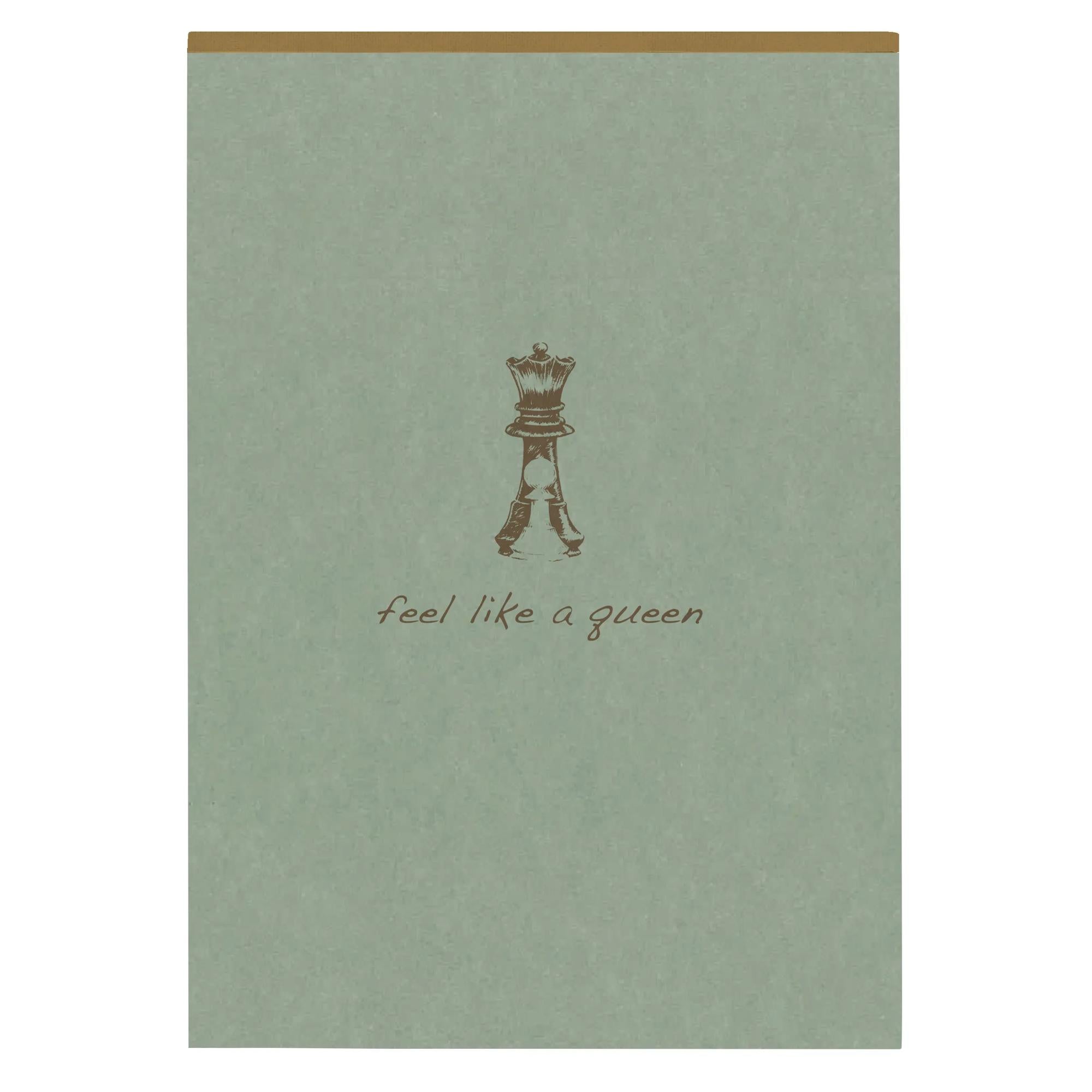 Clairefontaine Flying Spirit Notepad A5 Lined Eucalyptus Green
