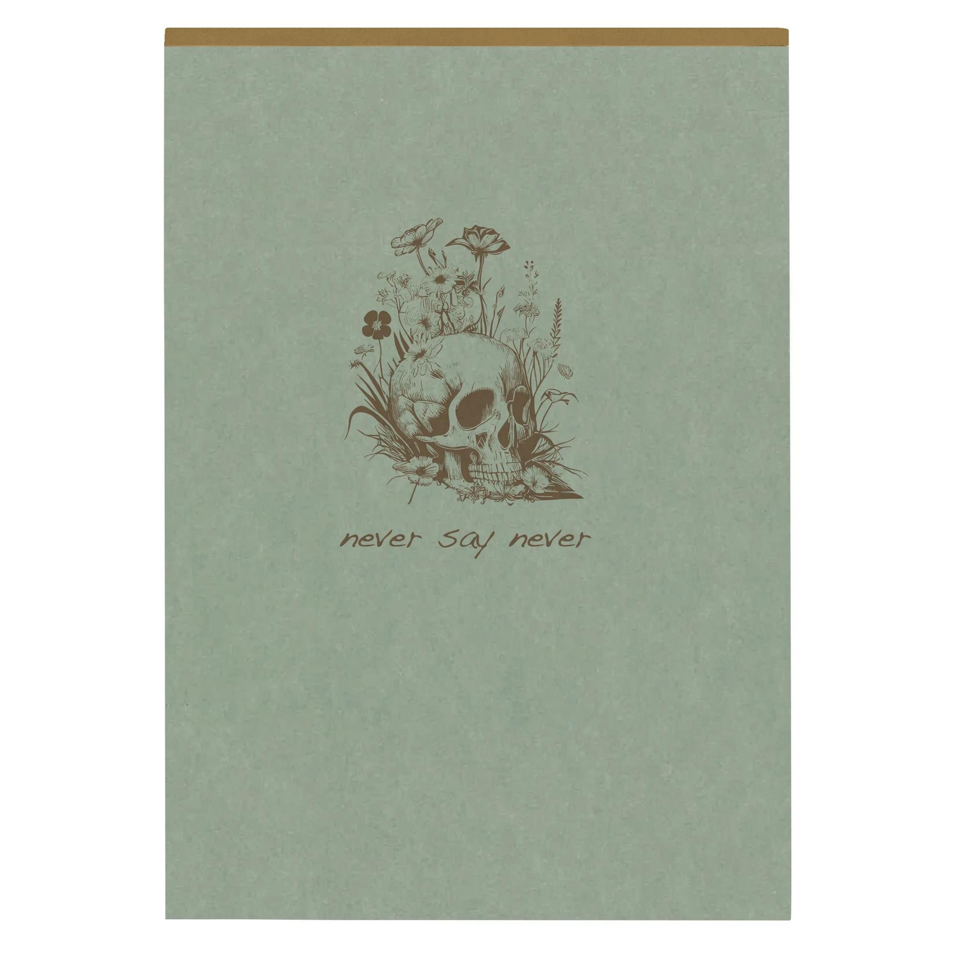Clairefontaine Flying Spirit Notepad A5 Lined Eucalyptus Green