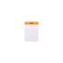 Rhodia No. 11 Top Stapled Notepad A7 Grid Orange