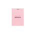 Rhodia No. 11 Top Stapled Notepad A7 Grid Rose