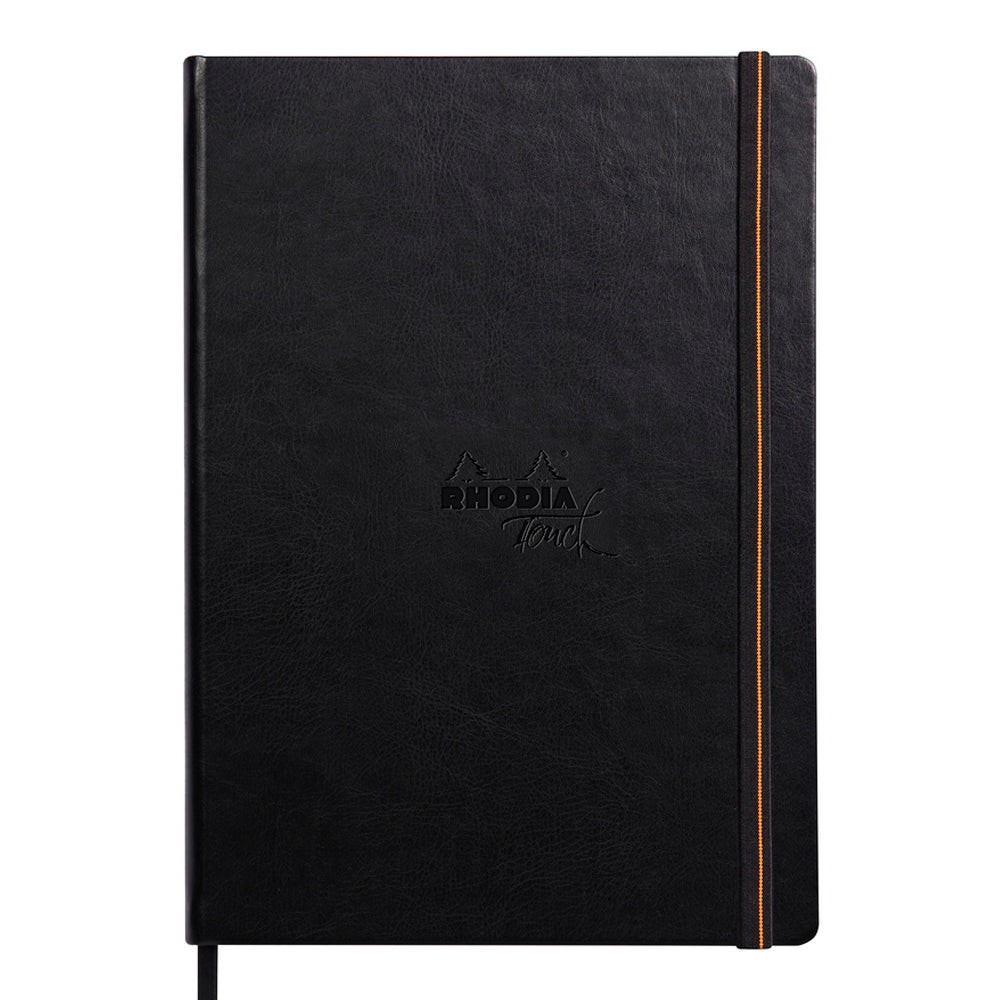 Rhodia Touch Carbon Book Hardcover A4 Portrait Blank