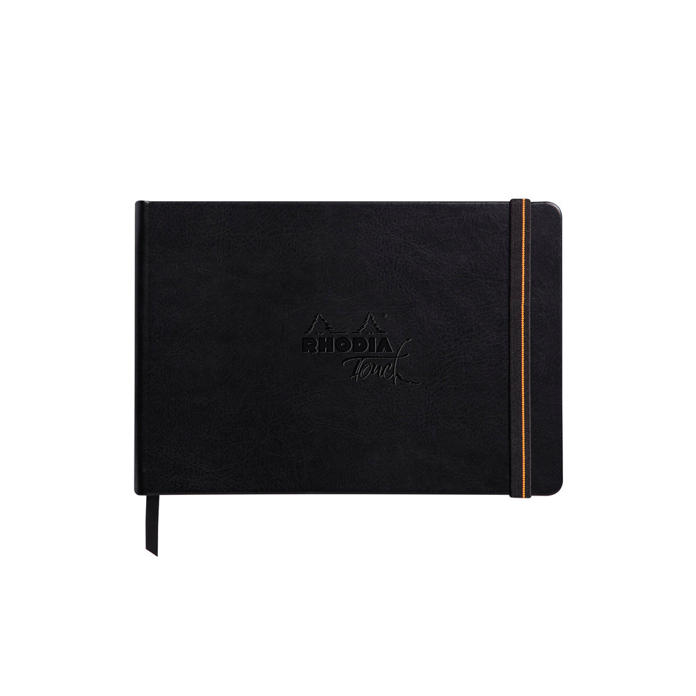 Rhodia Touch Pen & Inkwash Book Hardcover A5 Landscape Blank
