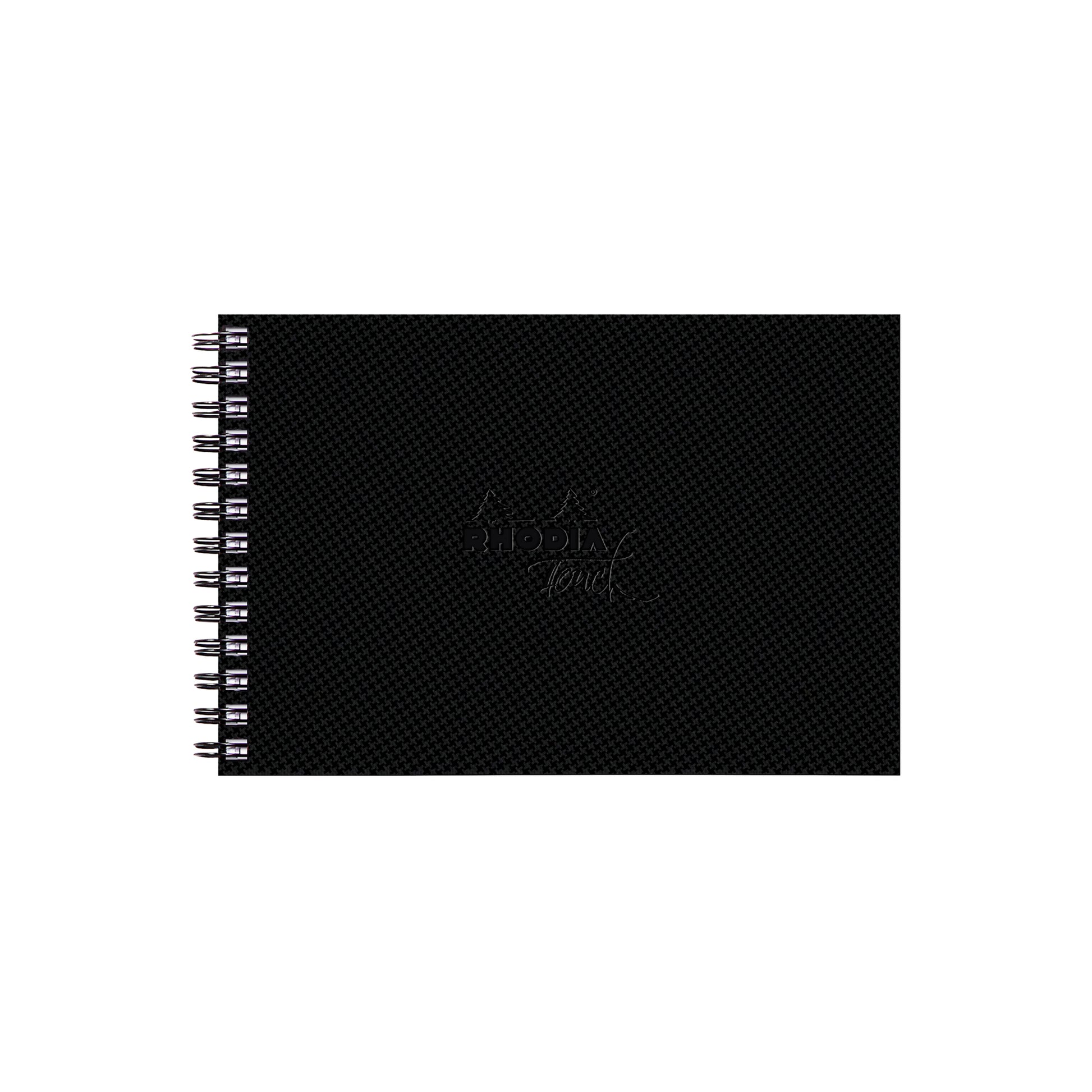 Rhodia Touch Wirebound Watercolour Book (Hot Pressed Paper) A5 Landscape