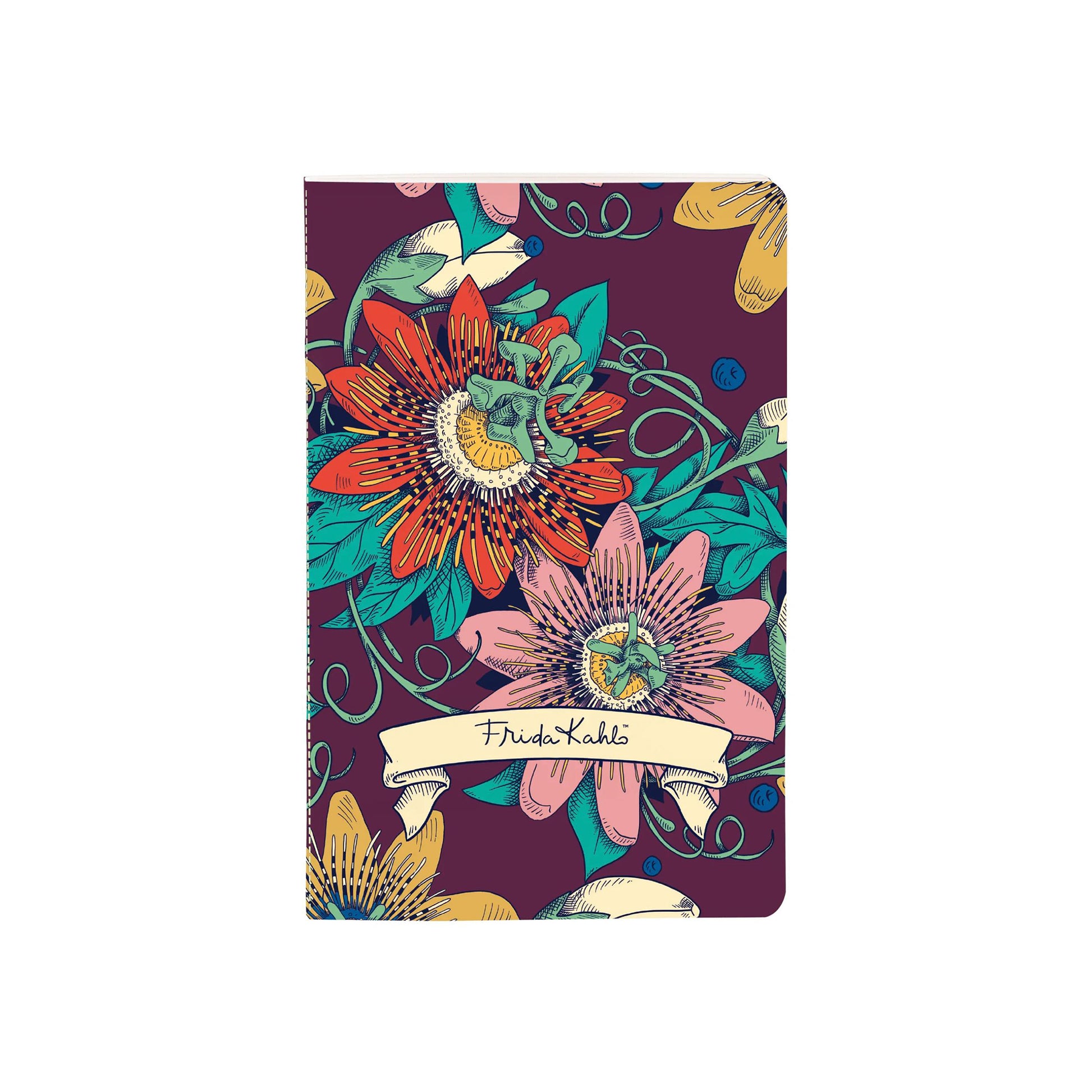 Clairefontaine Frida Kahlo Stitched Notebook Pocket Lined (4 Cover Designs)