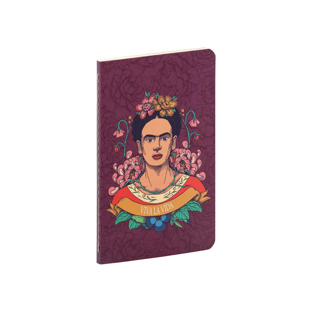 Clairefontaine Frida Kahlo Stitched Notebook Pocket Lined (4 Cover Designs)