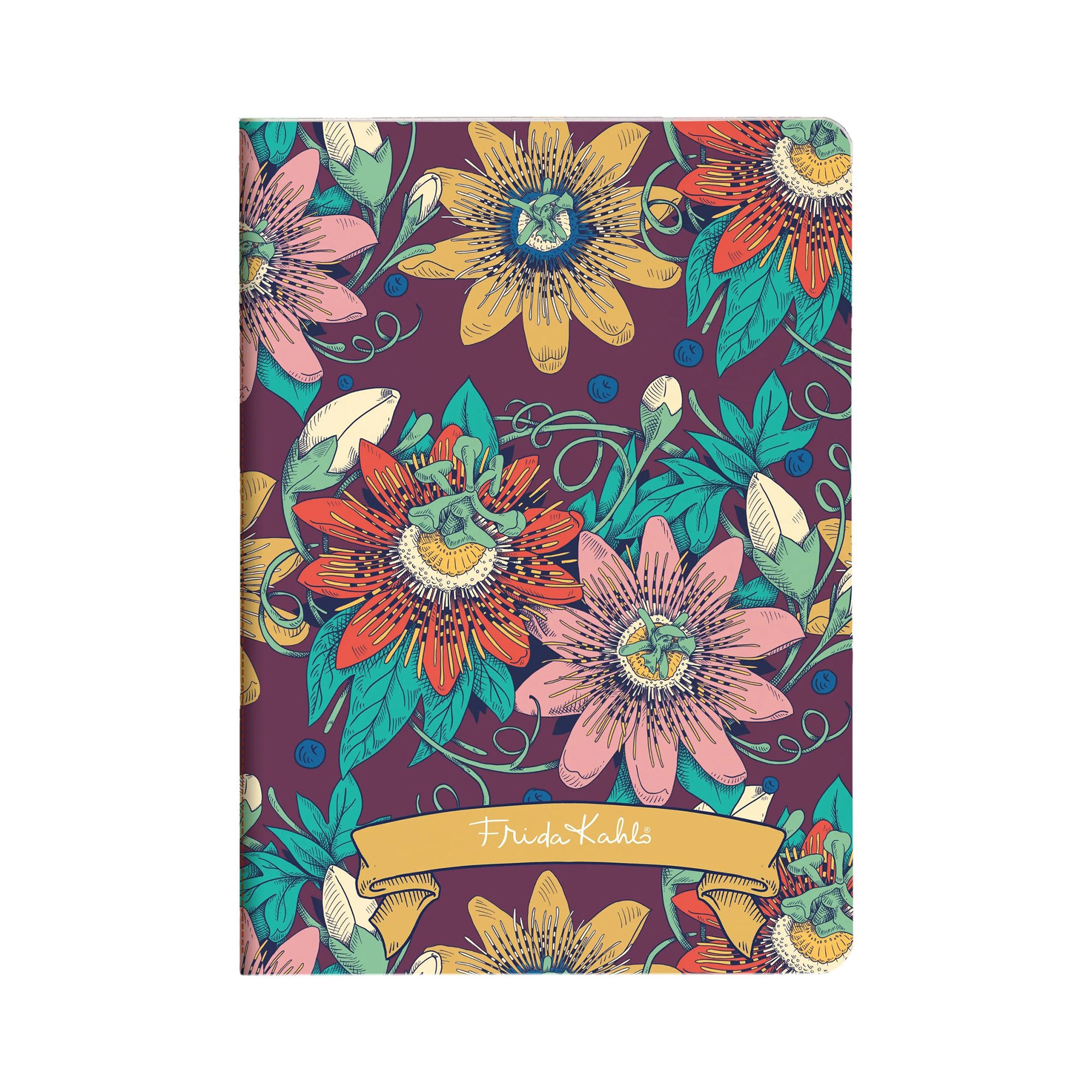 Clairefontaine Frida Kahlo Stitched Notebook A5 Lined (3 Cover Designs)
