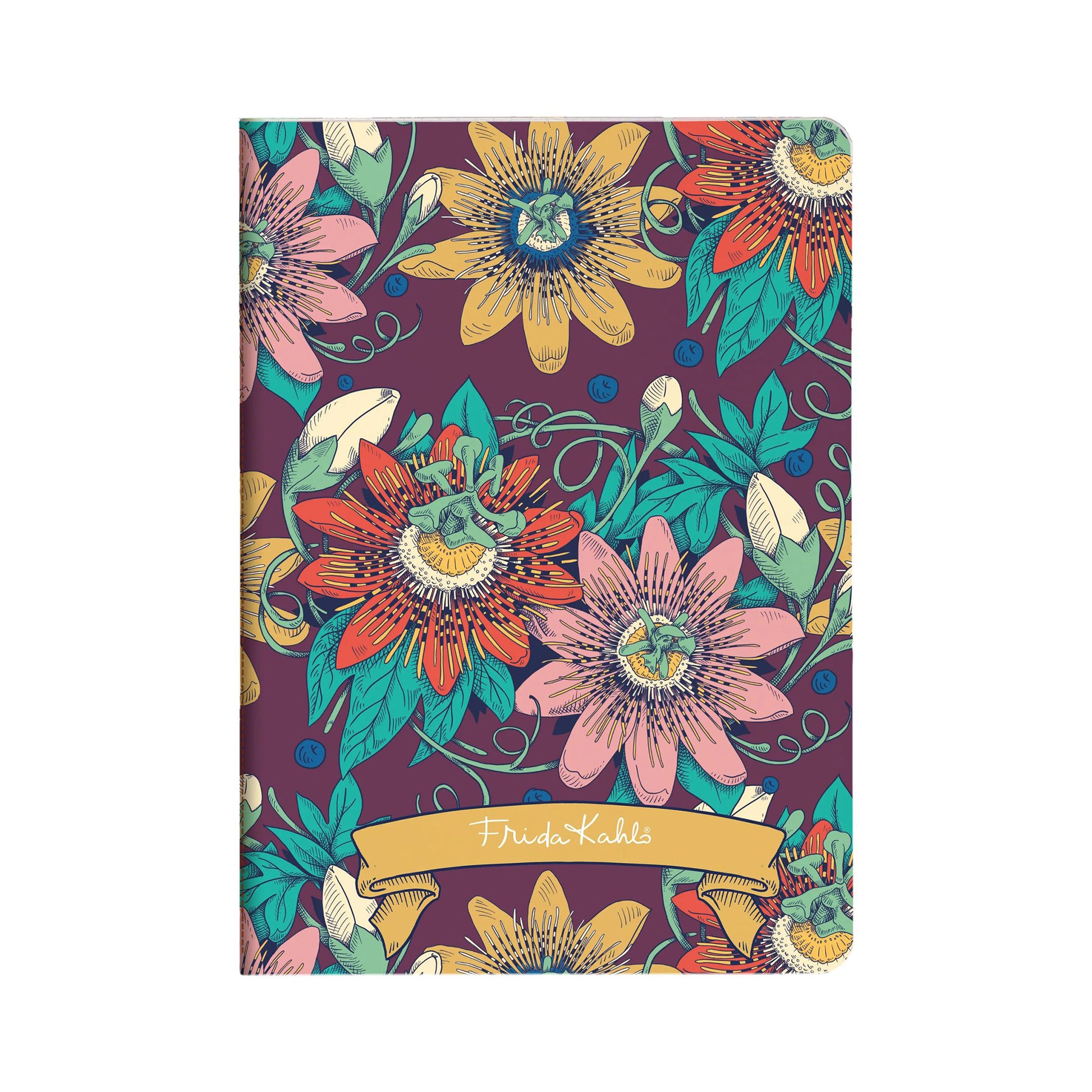 Clairefontaine Frida Kahlo Stitched Notebook A5 Lined (3 Cover Designs)