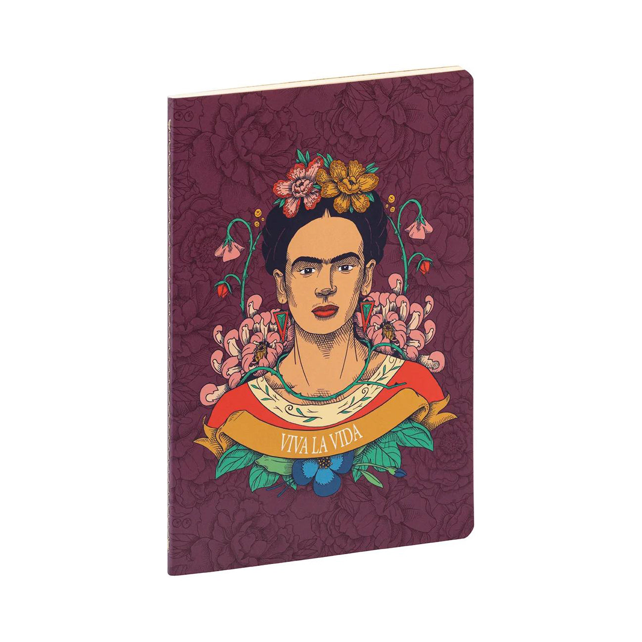 Clairefontaine Frida Kahlo Stitched Notebook A5 Lined (3 Cover Designs)