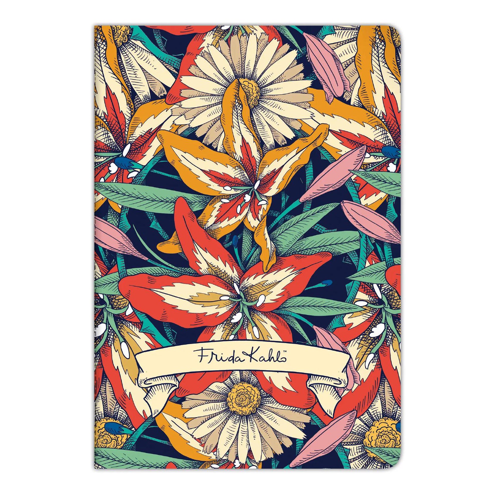 Clairefontaine Frida Kahlo Stitched Notebook A4 Lined (2 Cover Designs)