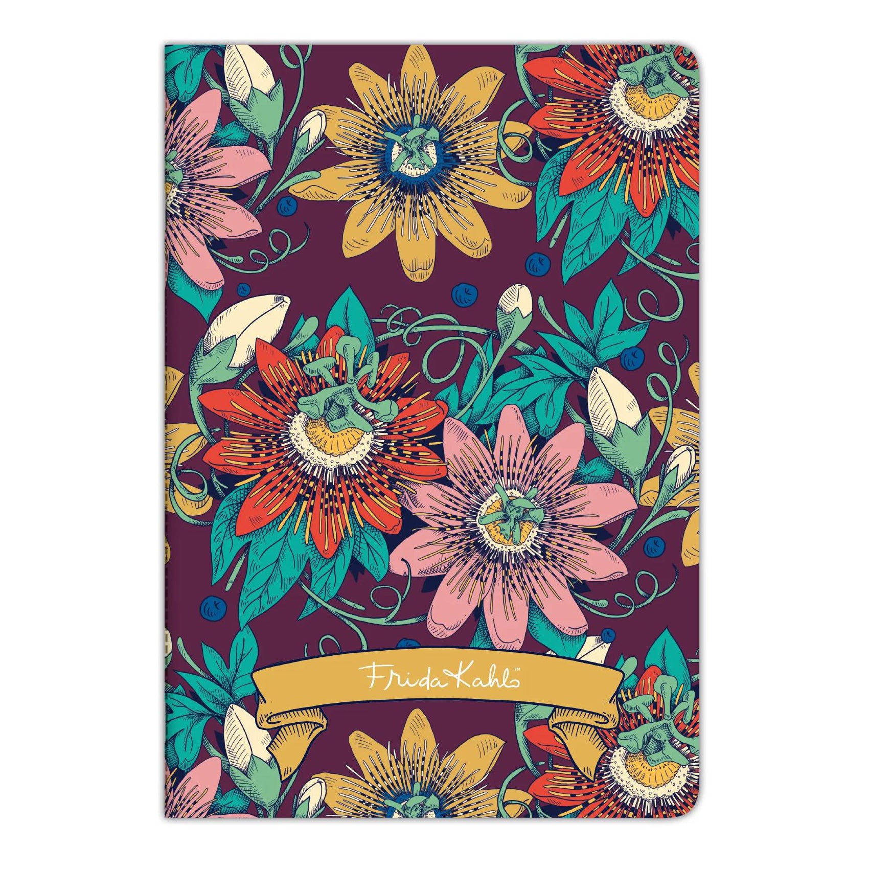 Clairefontaine x Frida Kahlo Stitched Notebook A4 Lined (2 Cover Designs)