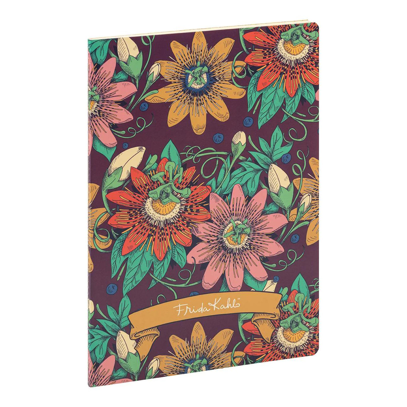 Clairefontaine x Frida Kahlo Stitched Notebook A4 Lined (2 Cover Designs)