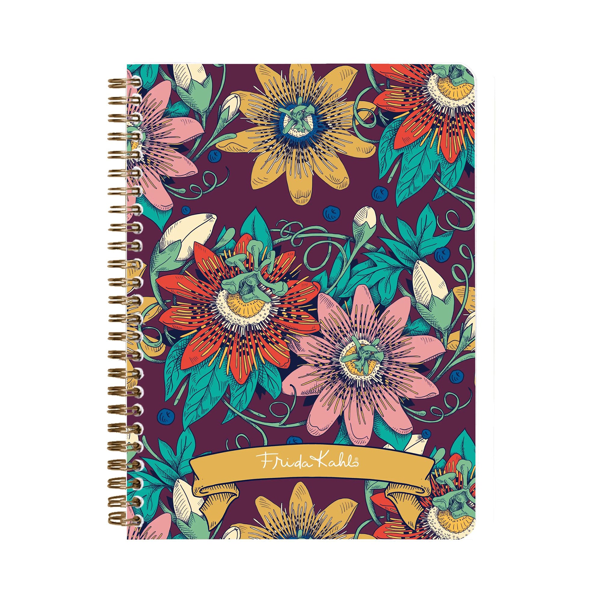 Clairefontaine Frida Kahlo Wirebound Notebook A5 Lined (4 Cover Designs)