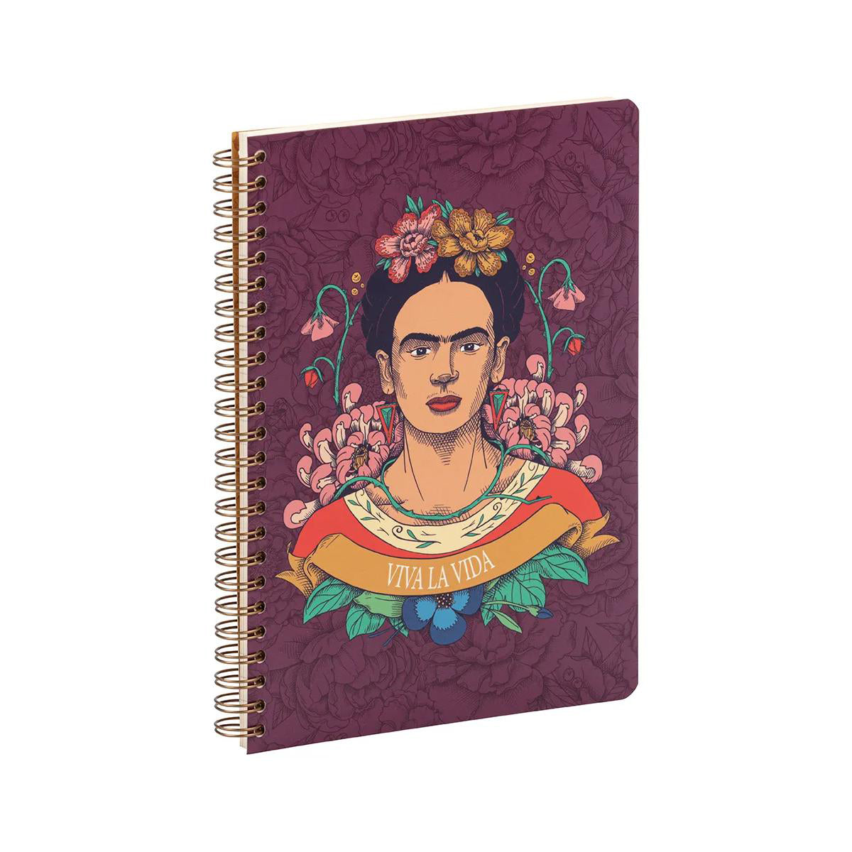 Clairefontaine Frida Kahlo Wirebound Notebook A5 Lined (4 Cover Designs)