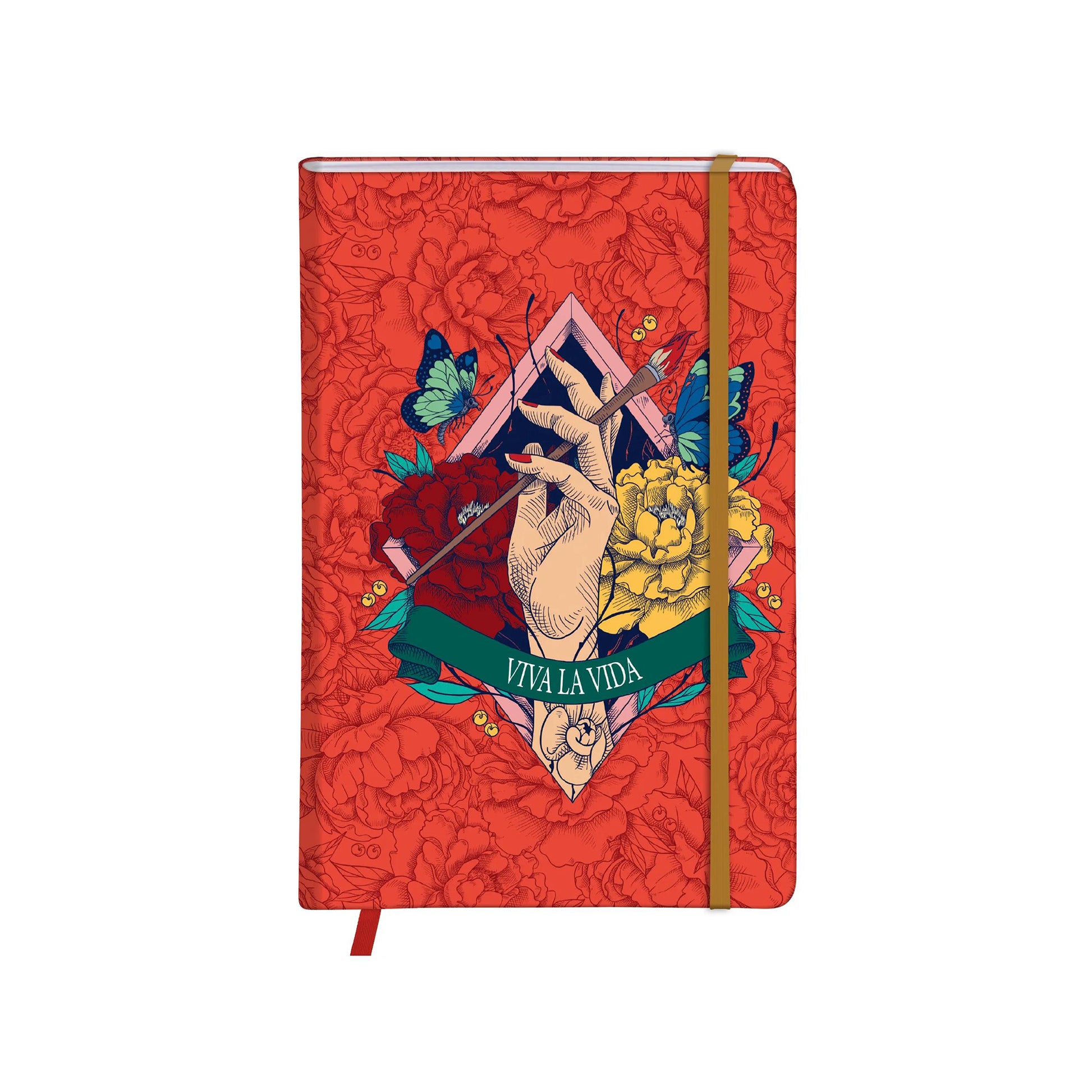 Clairefontaine Frida Kahlo Hardcover Notebook A6 Blank (4 Cover Designs)
