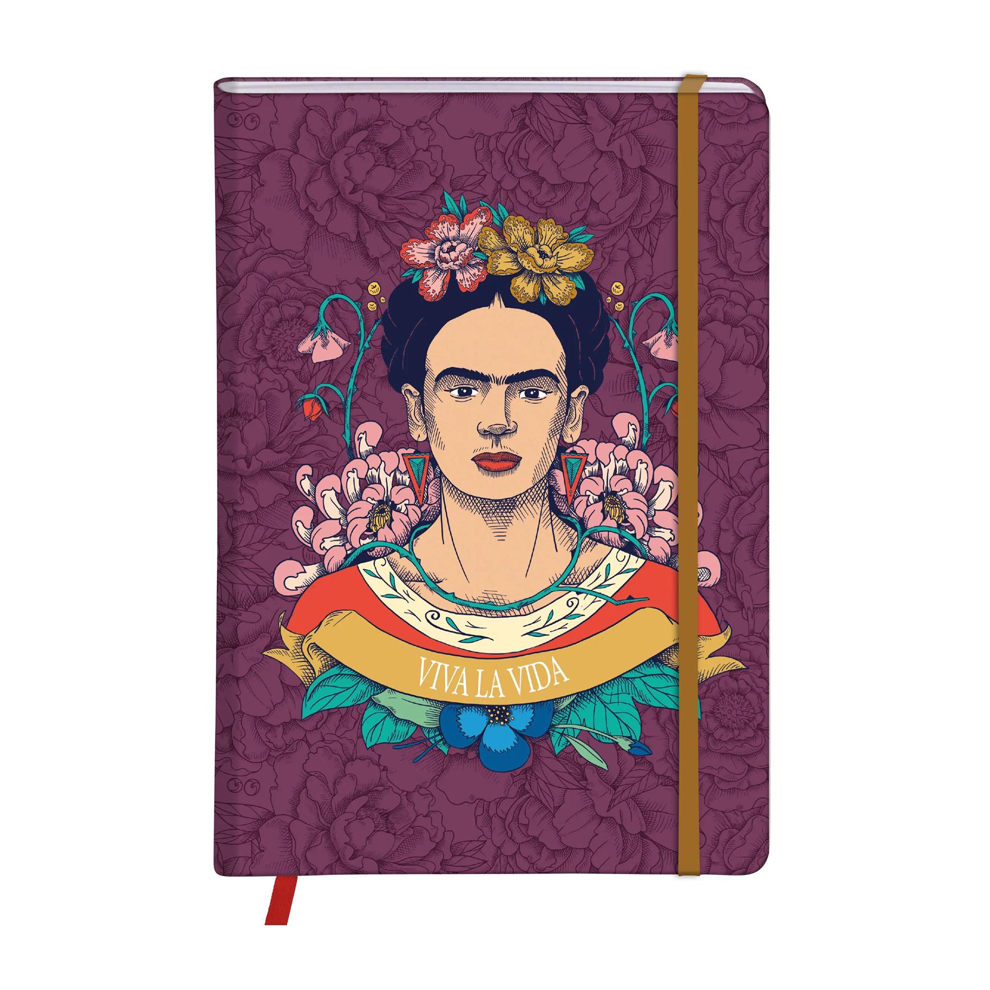 Clairefontaine Frida Kahlo Hardcover Notebook A5 Lined (4 Cover Designs)