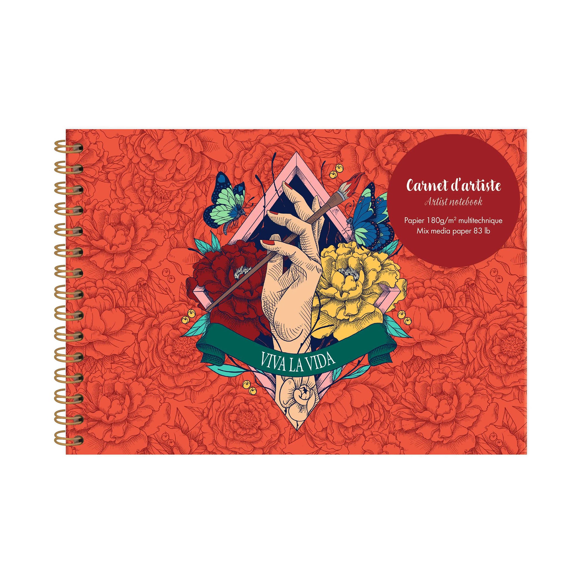 Clairefontaine Frida Kahlo Art Book A5 Landscape