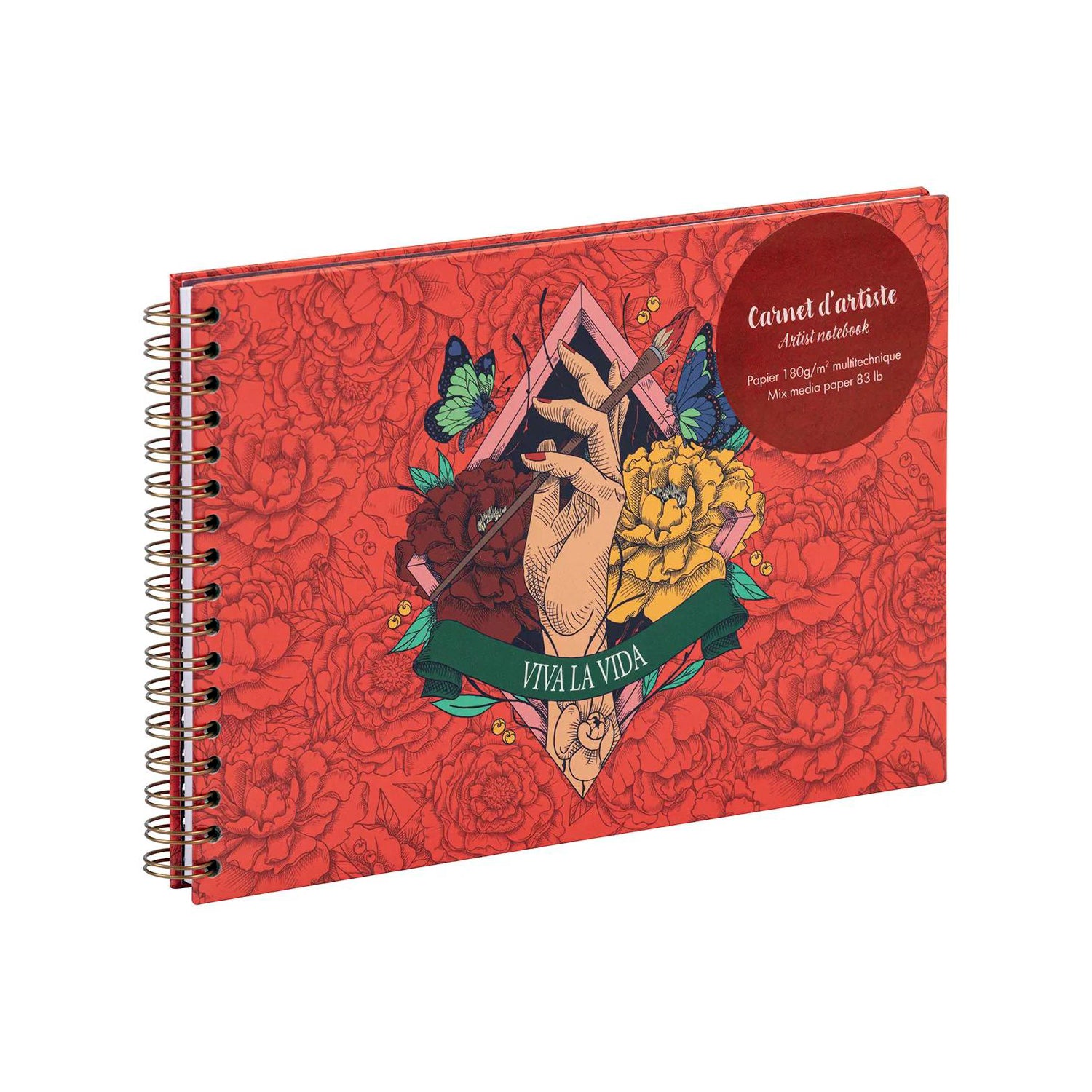 Clairefontaine Frida Kahlo Art Book A5 Landscape