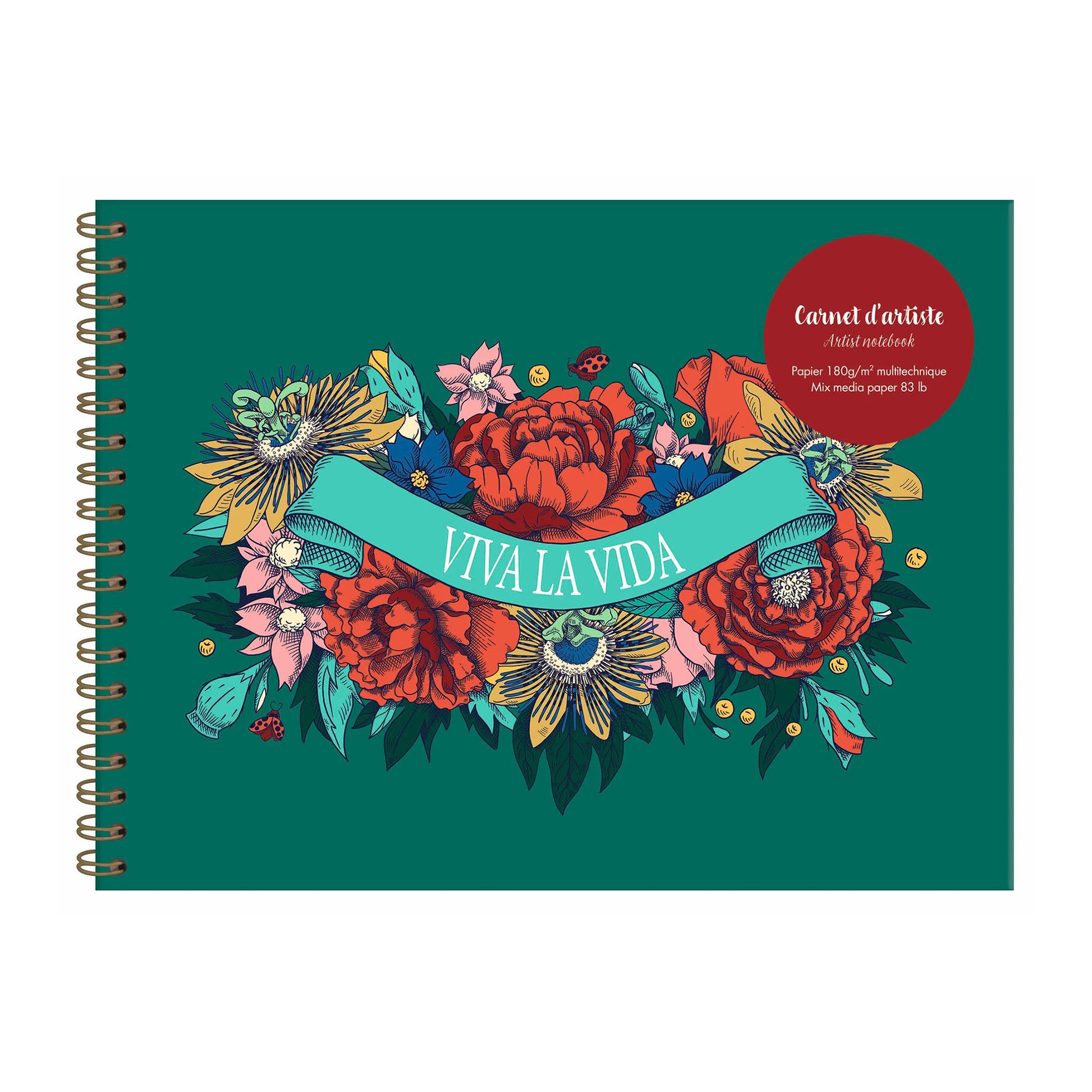 Clairefontaine Frida Kahlo Art Book 32 x 24 cm Landscape