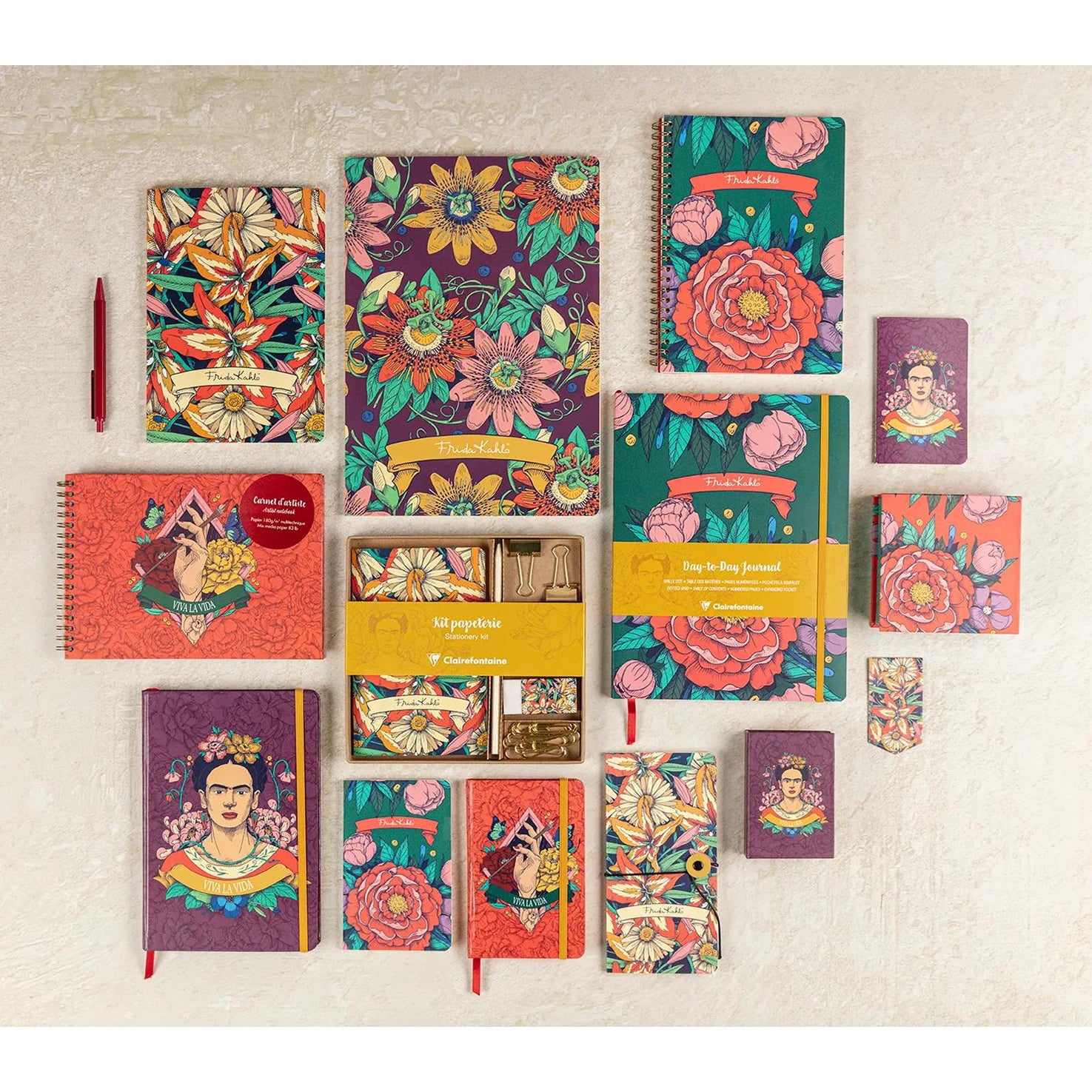 Clairefontaine x Frida Kahlo Paper Block