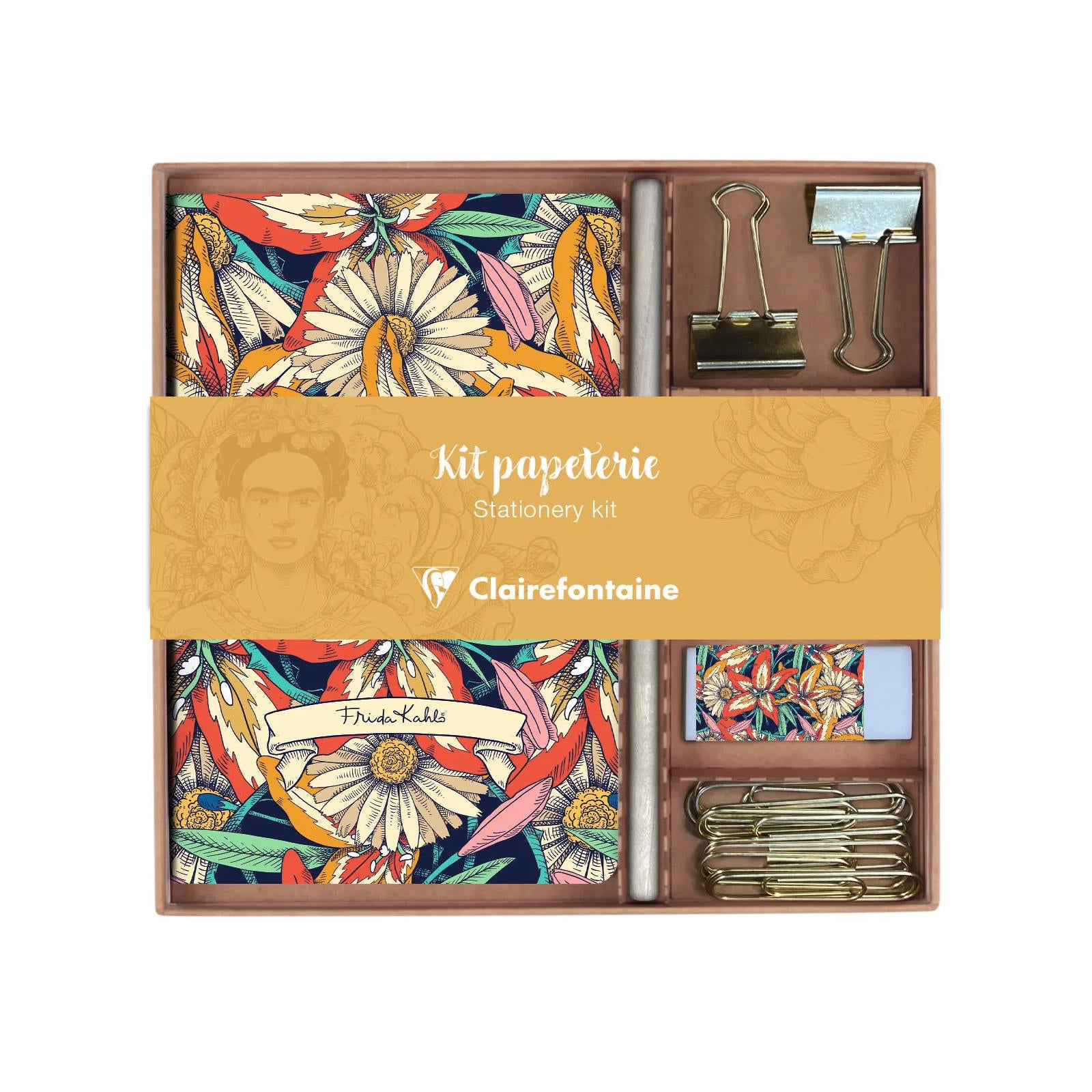 Clairefontaine Frida Kahlo Stationery Kit
