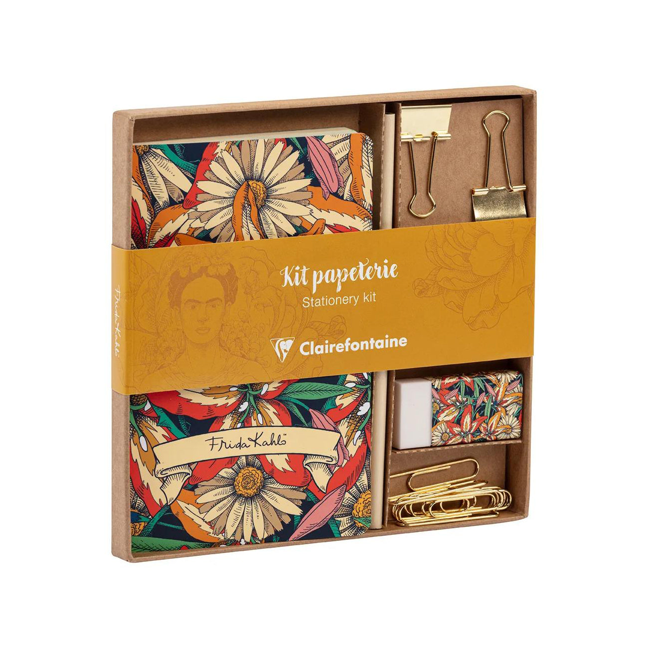 Clairefontaine Frida Kahlo Stationery Kit