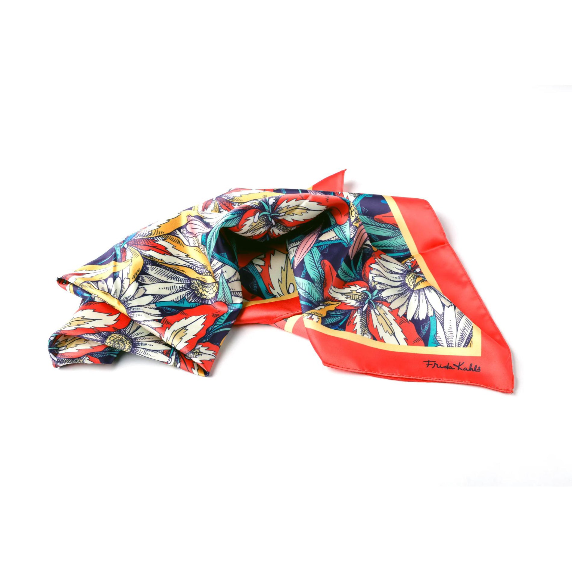 Clairefontaine Frida Kahlo Satin Scarf