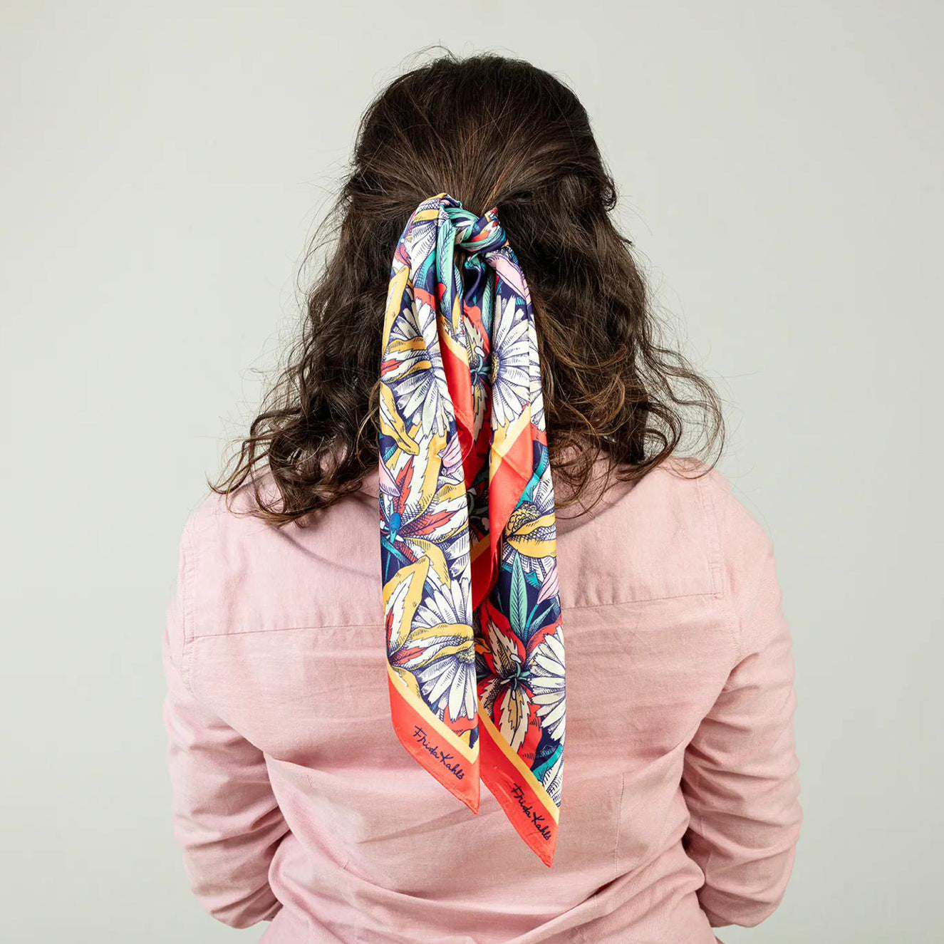 Frida Kahlo Satin Scarf