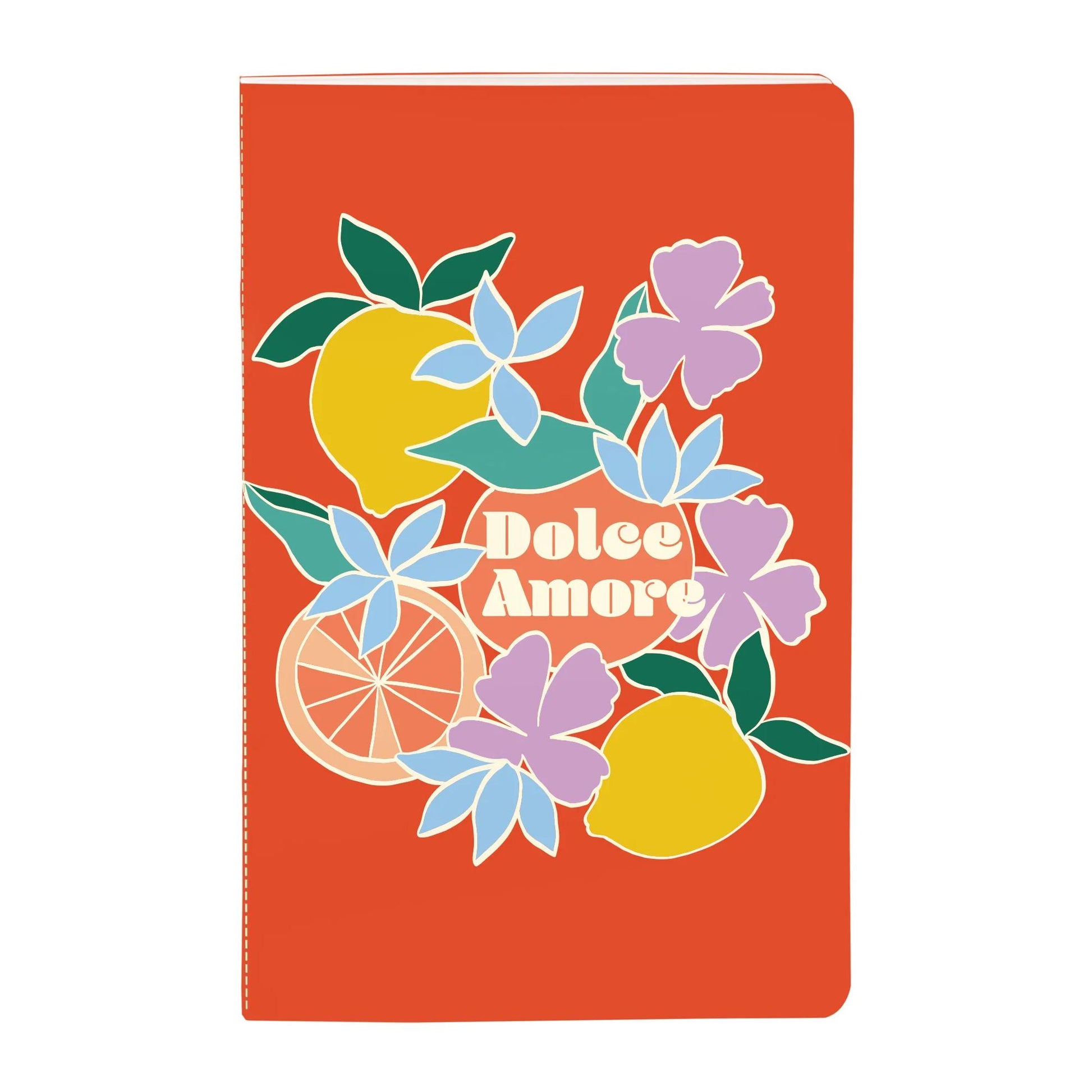 Clairefontaine Dolce Amore Stitched Notebook Pocket Lined (4 Cover Designs)