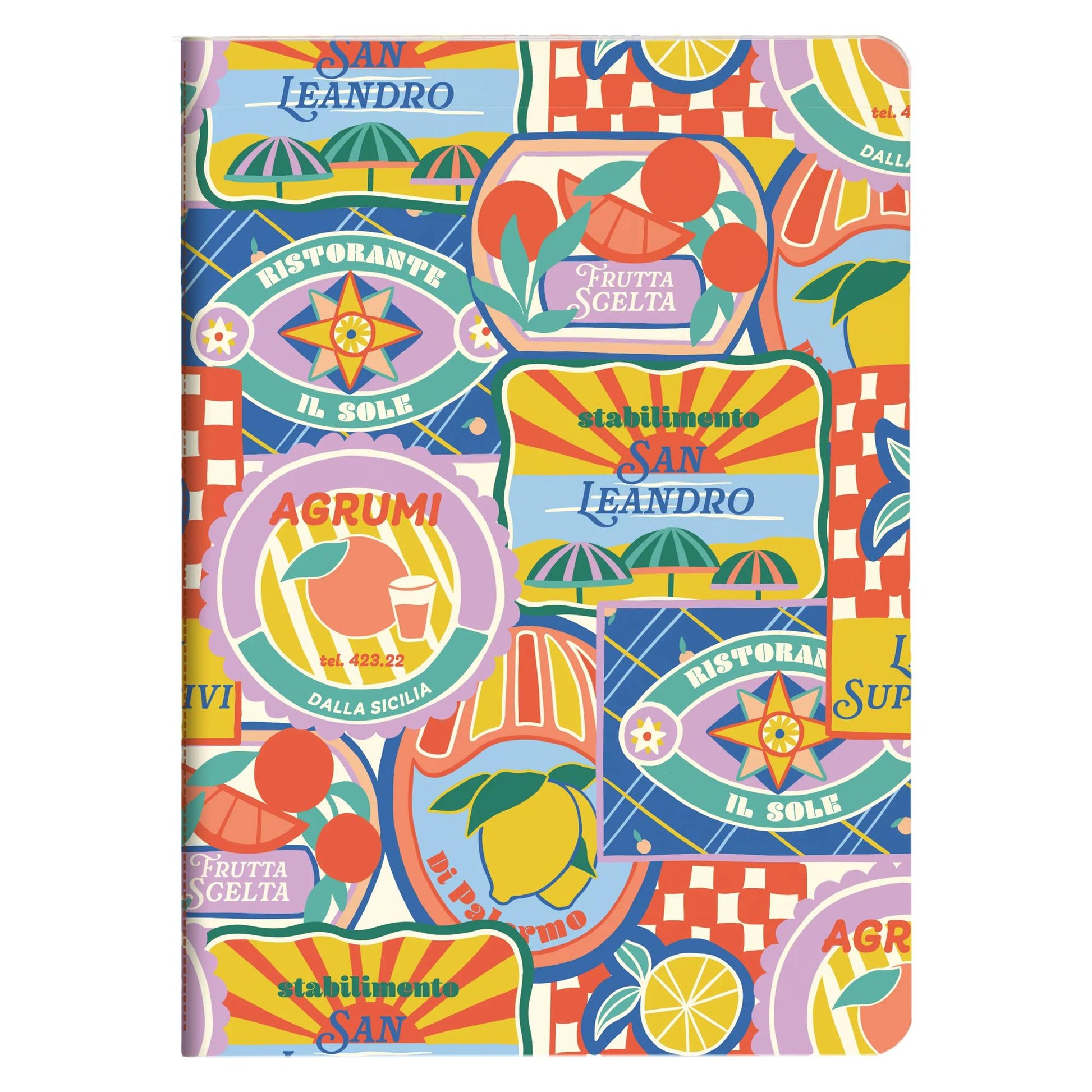 Clairefontaine Dolce Amore Stitched Notebook A5 Lined (3 Cover Designs)