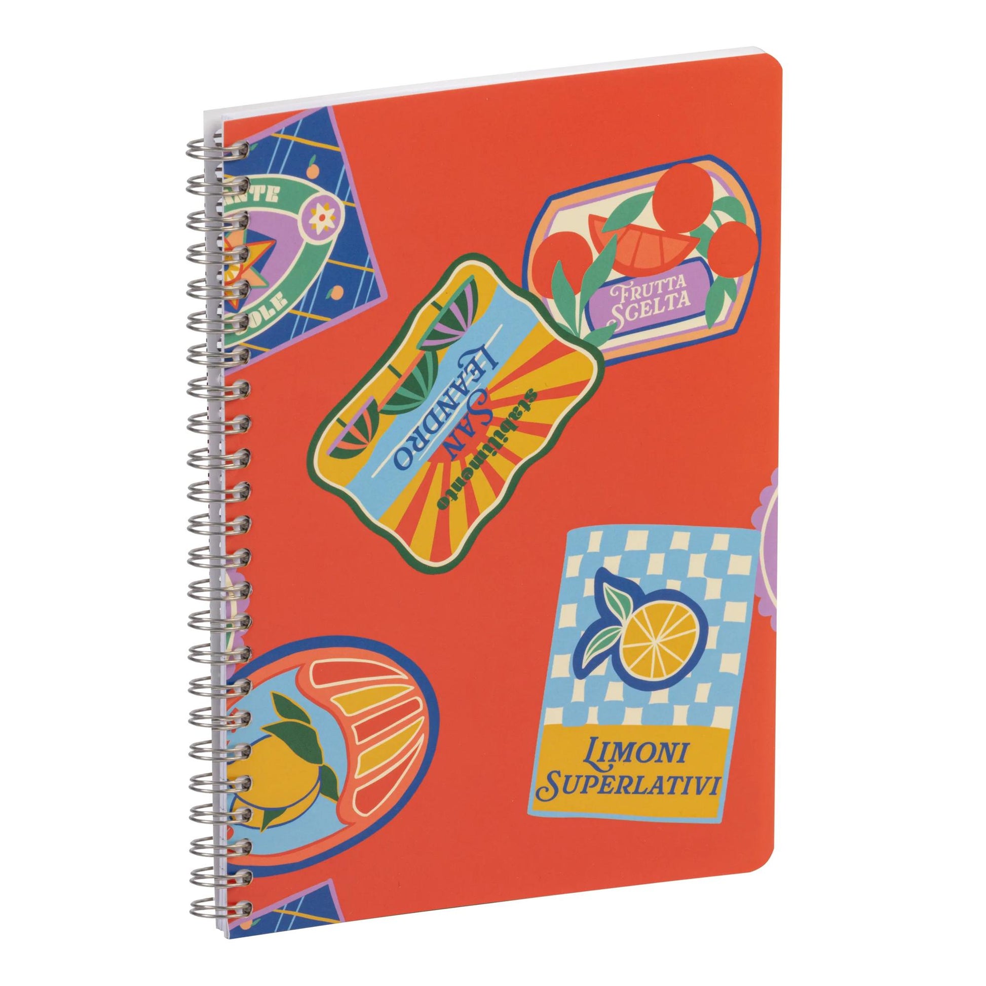 Clairefontaine Dolce Amore Wirebound Notebook A5 Lined (4 Cover Designs)