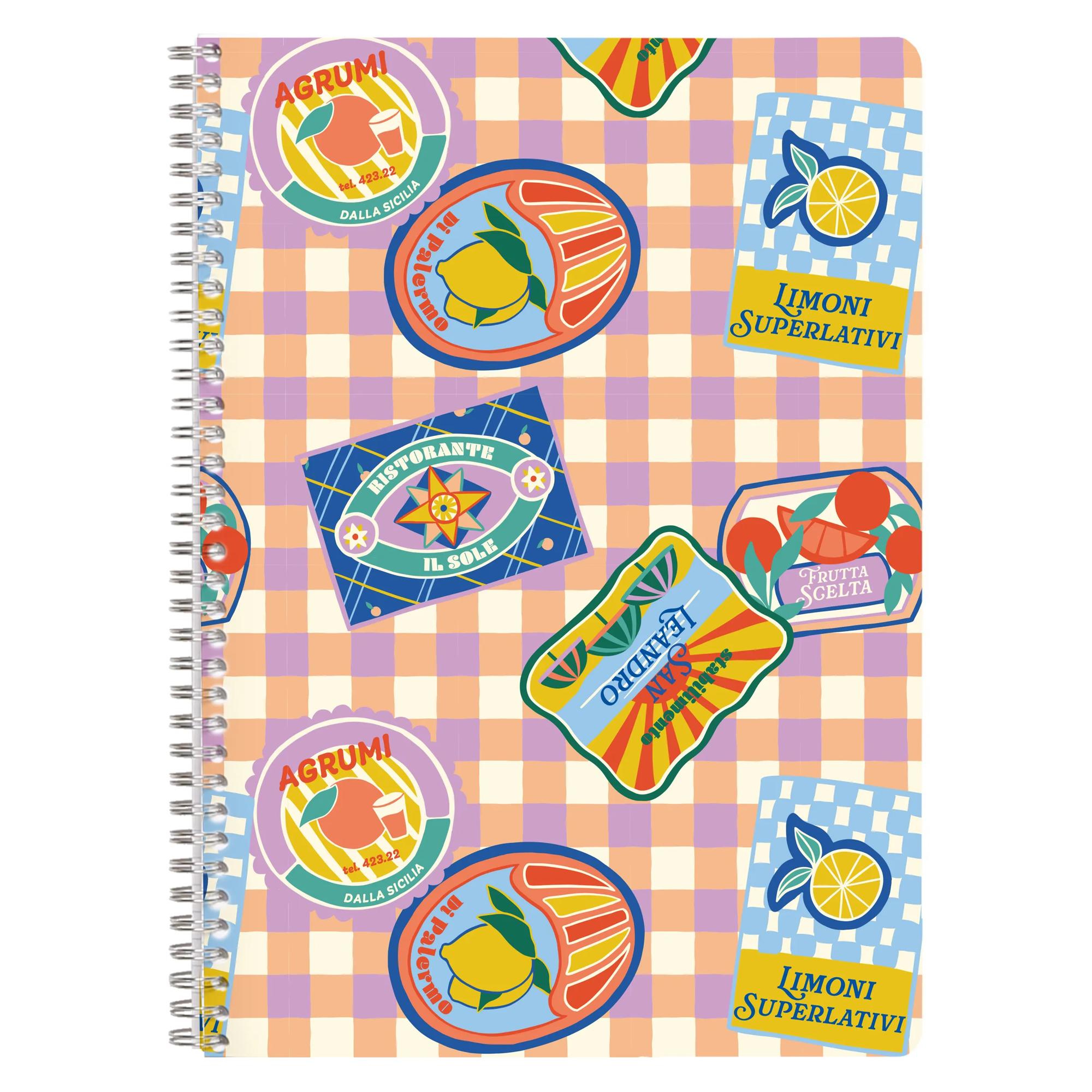 Clairefontaine Dolce Amore Wirebound Notebook A4 Lined (2 Cover Designs)