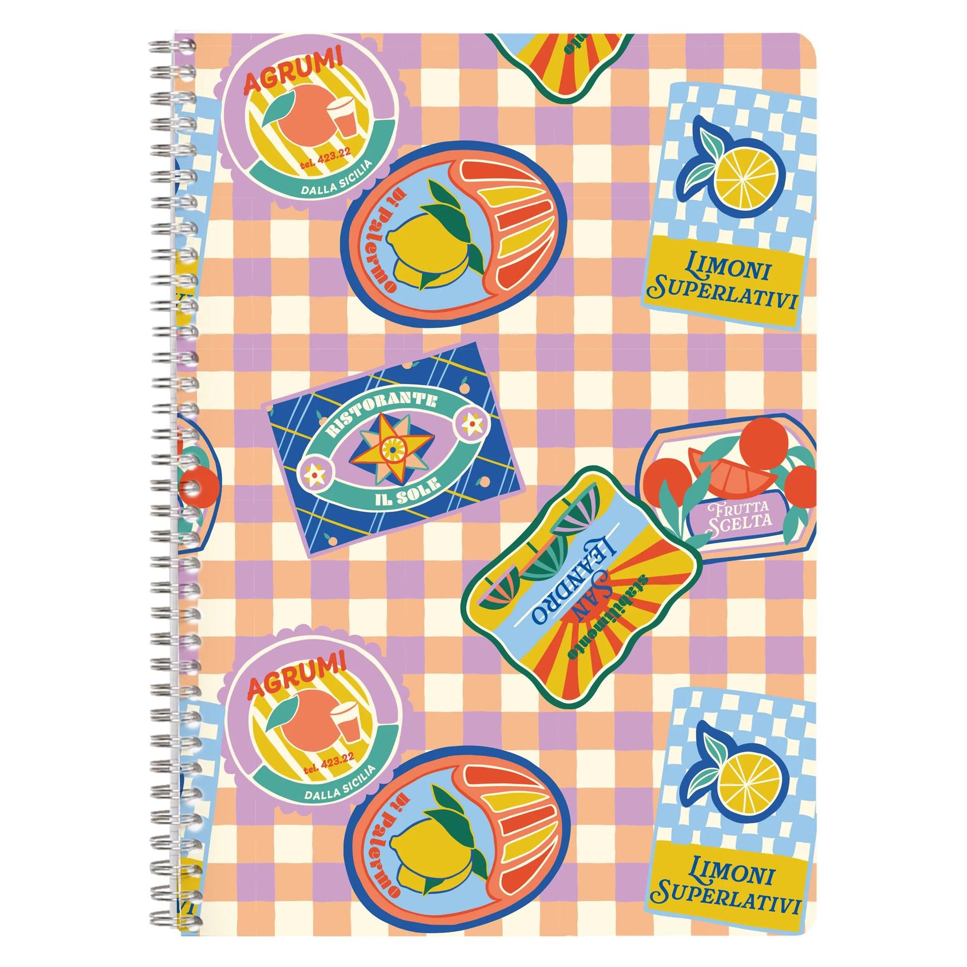 Clairefontaine Dolce Amore Wirebound Notebook A4 Lined (2 Cover Designs)