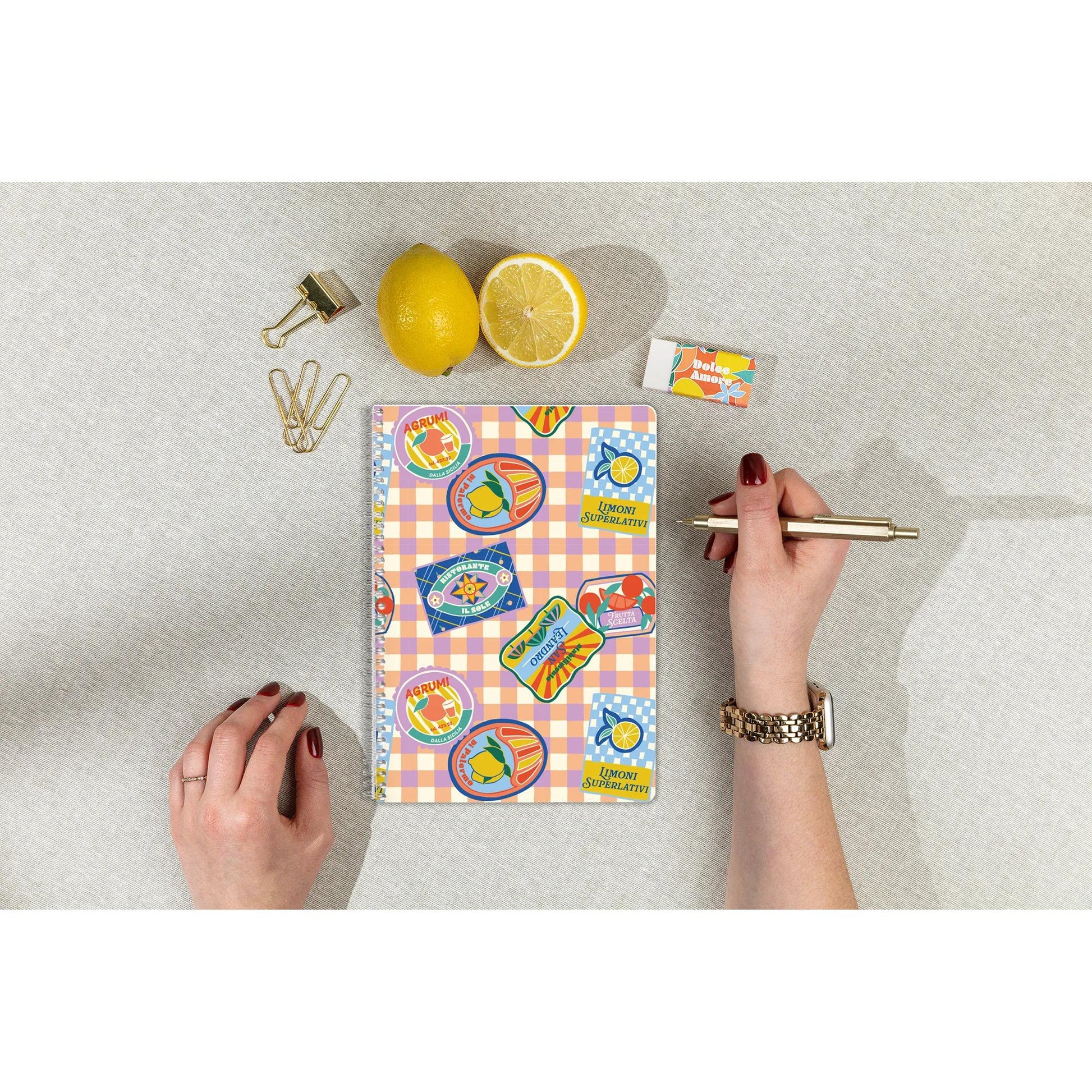 Clairefontaine Dolce Amore Wirebound Notebook A4 Lined (2 Cover Designs)