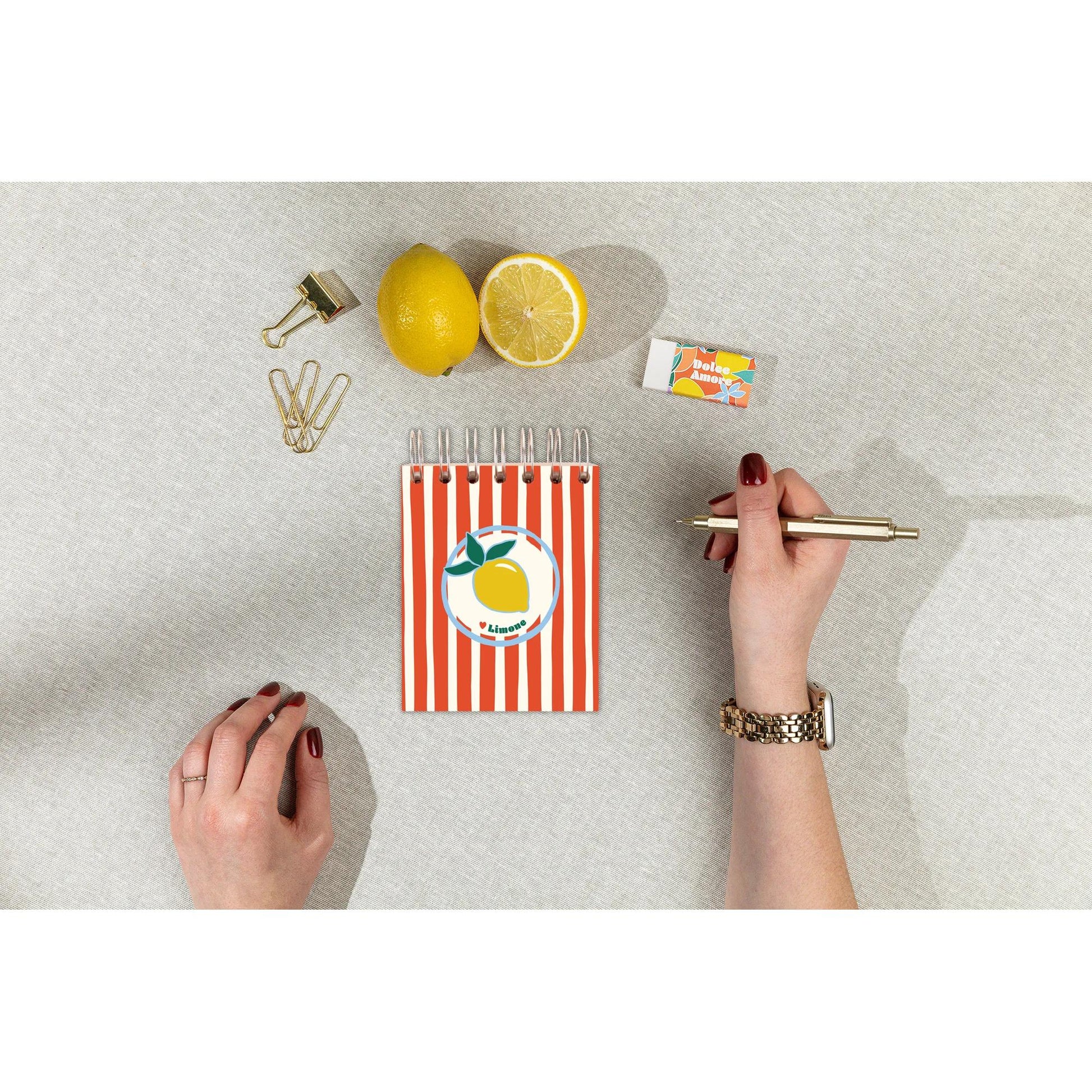 Clairefontaine Dolce Amore Wirebound Block Notepad (2 Cover Designs)