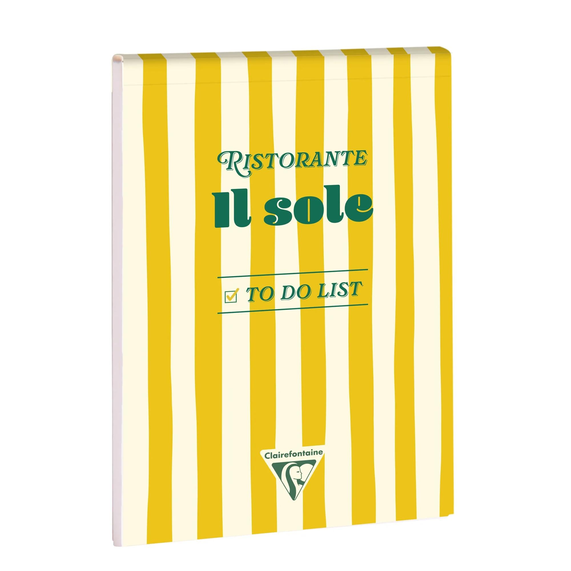 Clairefontaine Dolce Amore To-Do List Notepad A5