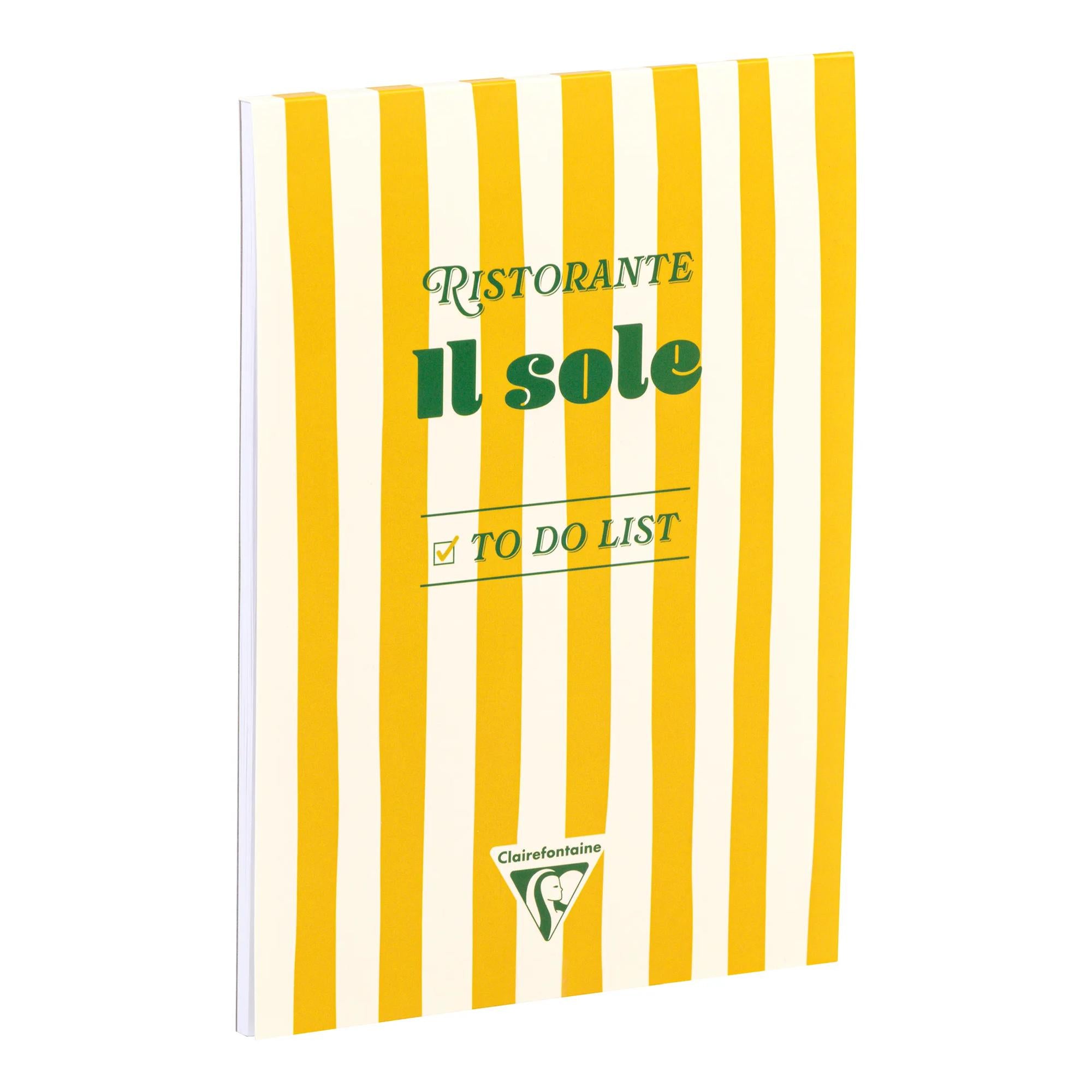 Clairefontaine Dolce Amore To-Do List Notepad A5