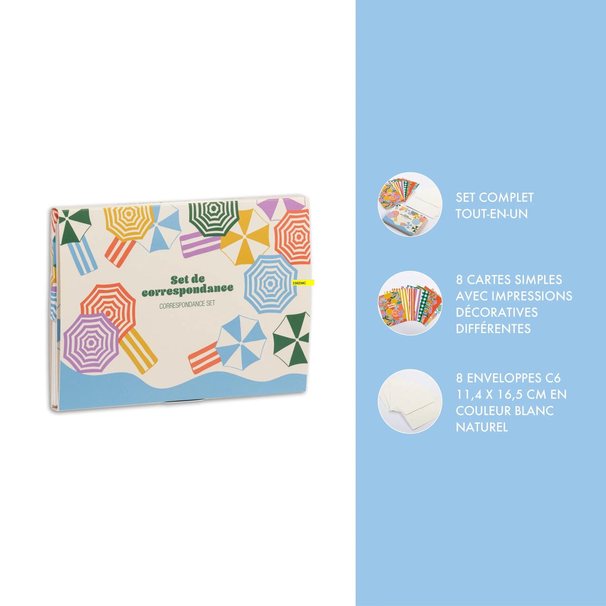 Clairefontaine Dolce Amore Correspondence Set