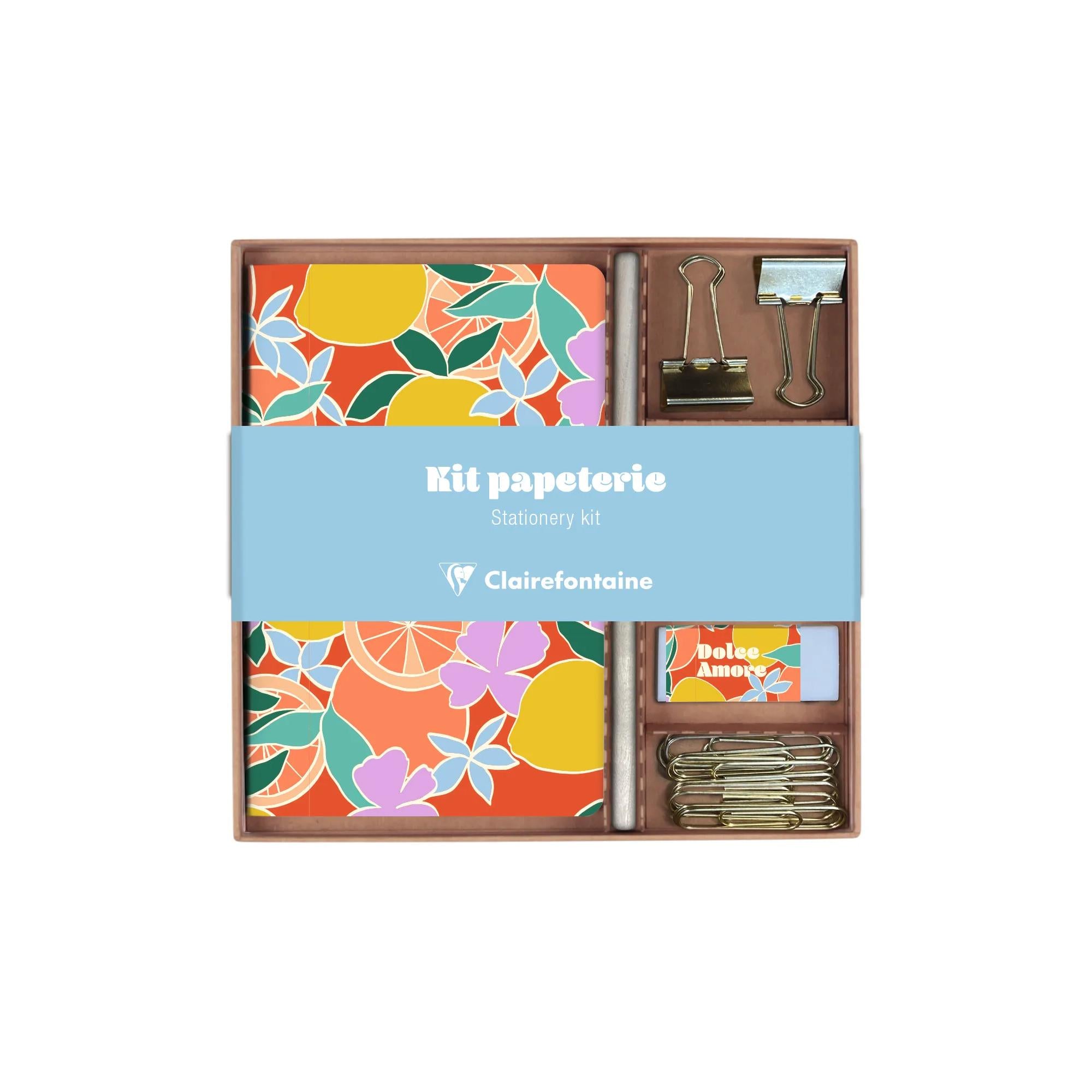 Clairefontaine Dolce Amore Stationery Kit
