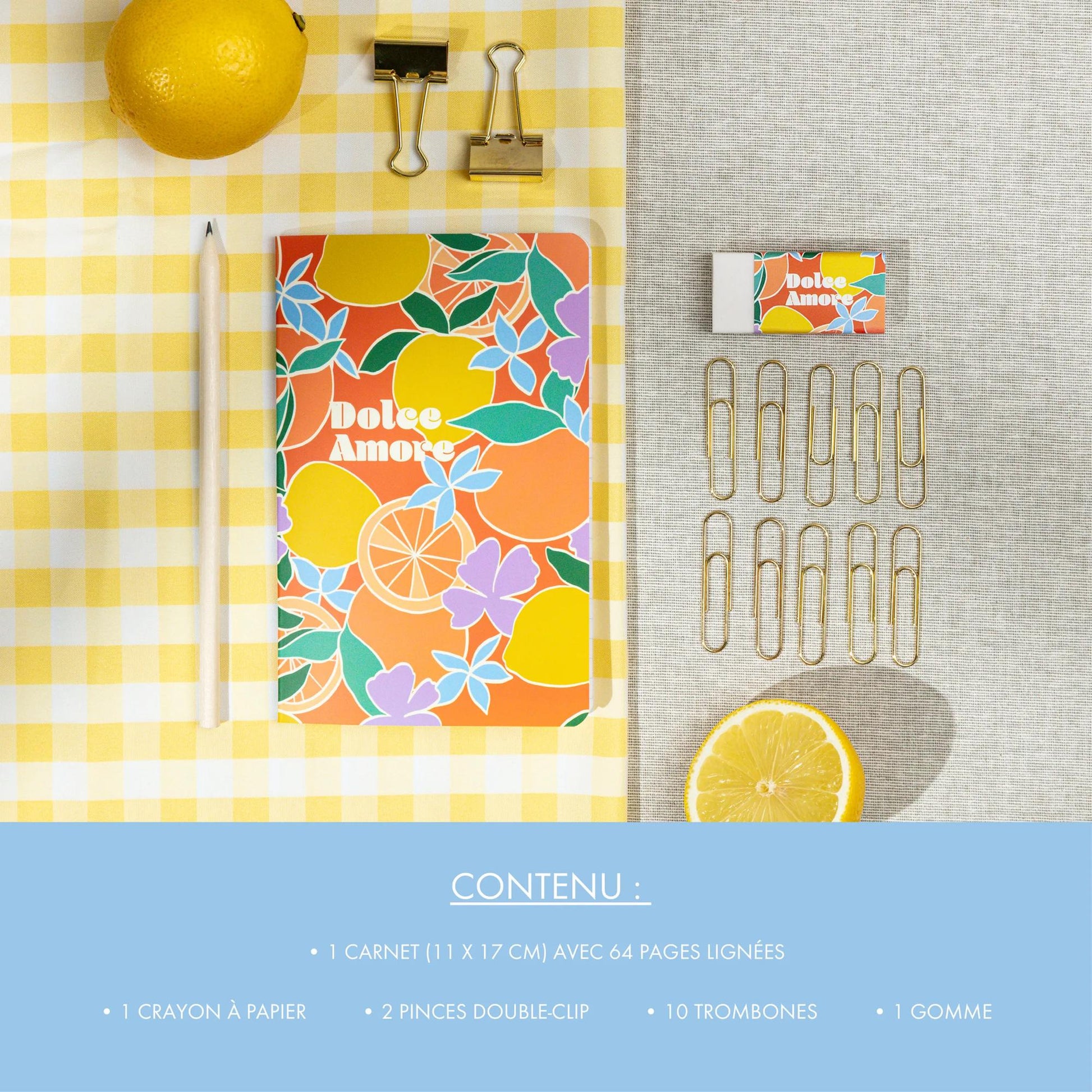 Clairefontaine Dolce Amore Stationery Kit