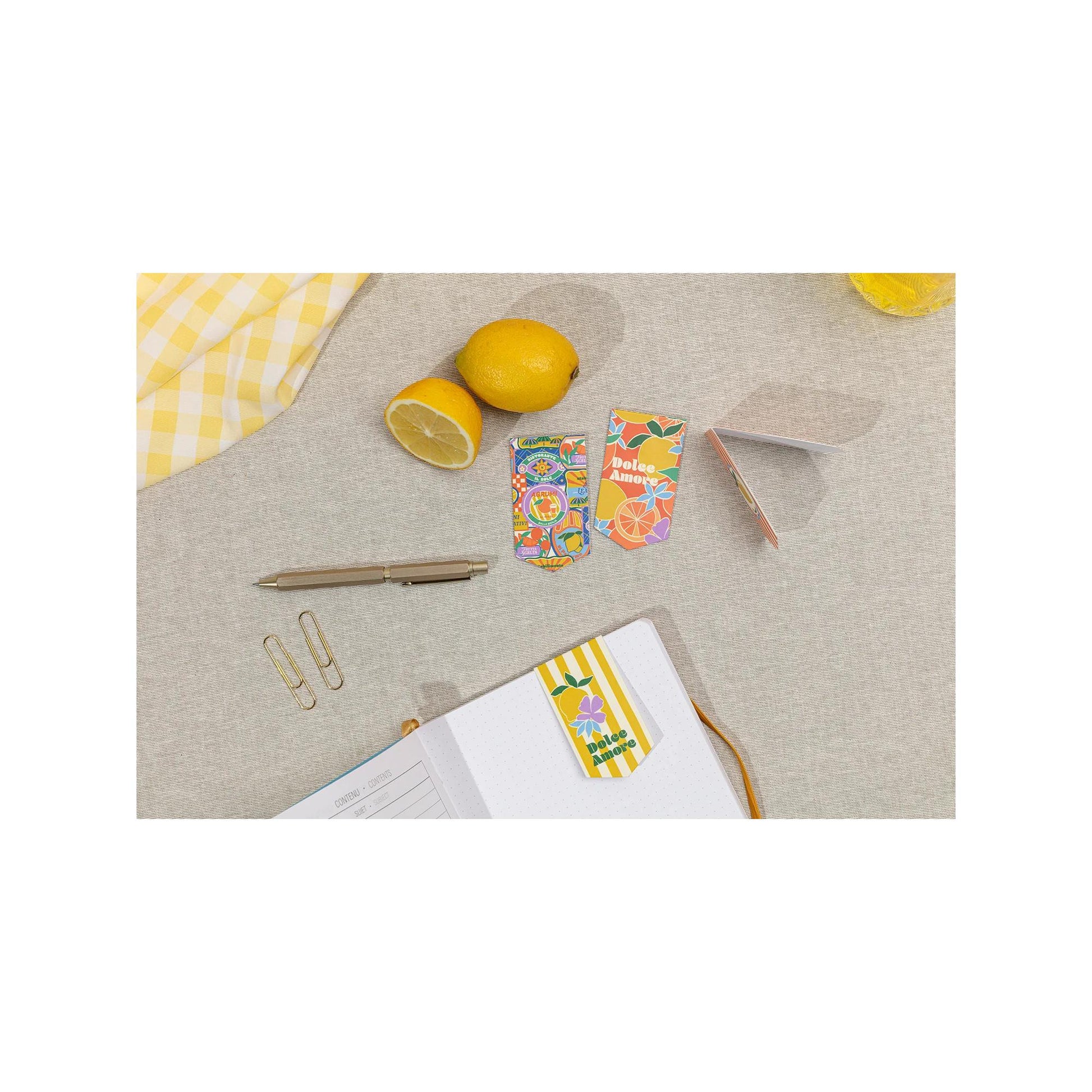 Clairefontaine Dolce Amore Set of 2 Magnetic Bookmarks