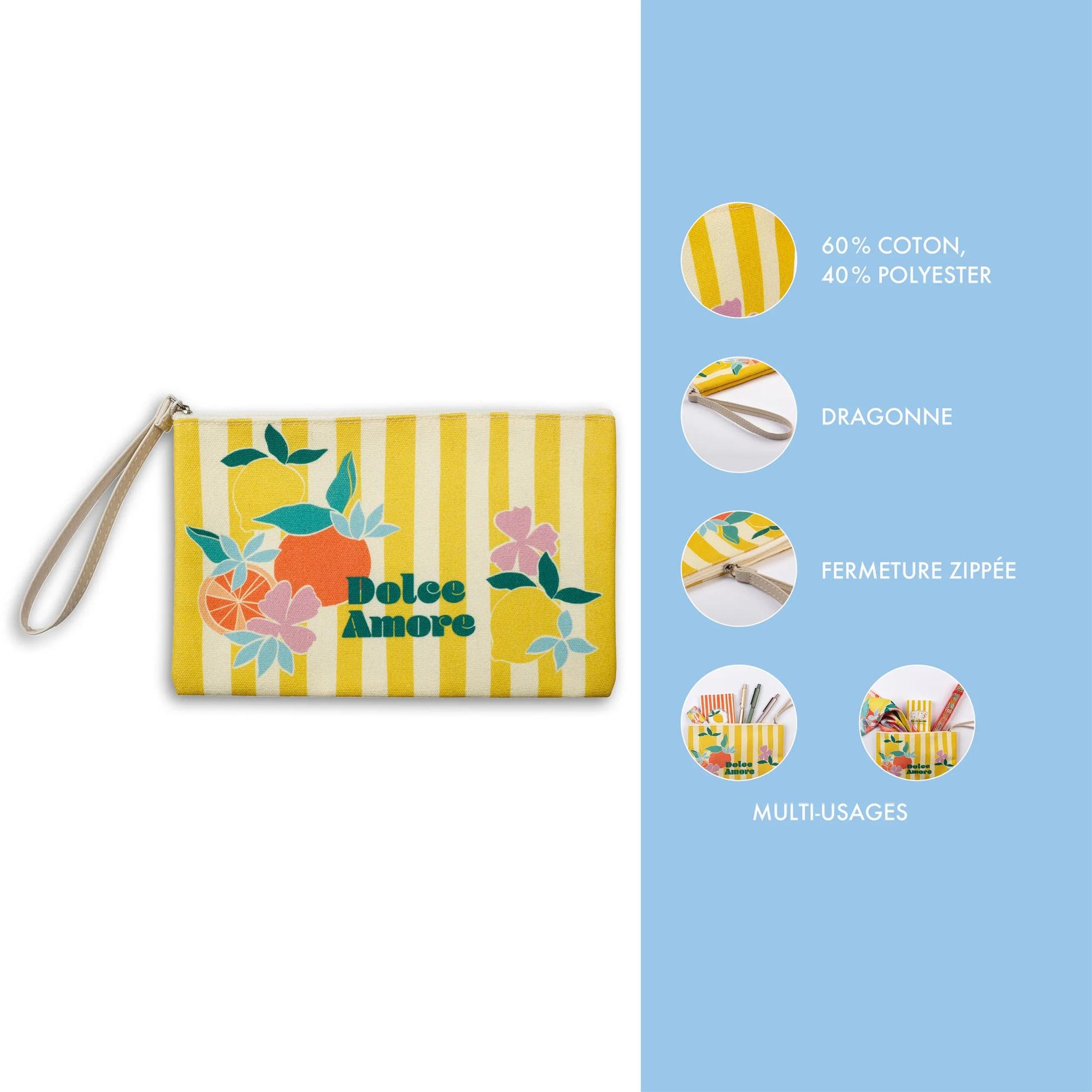 Clairefontaine Dolce Amore Flat Pouch