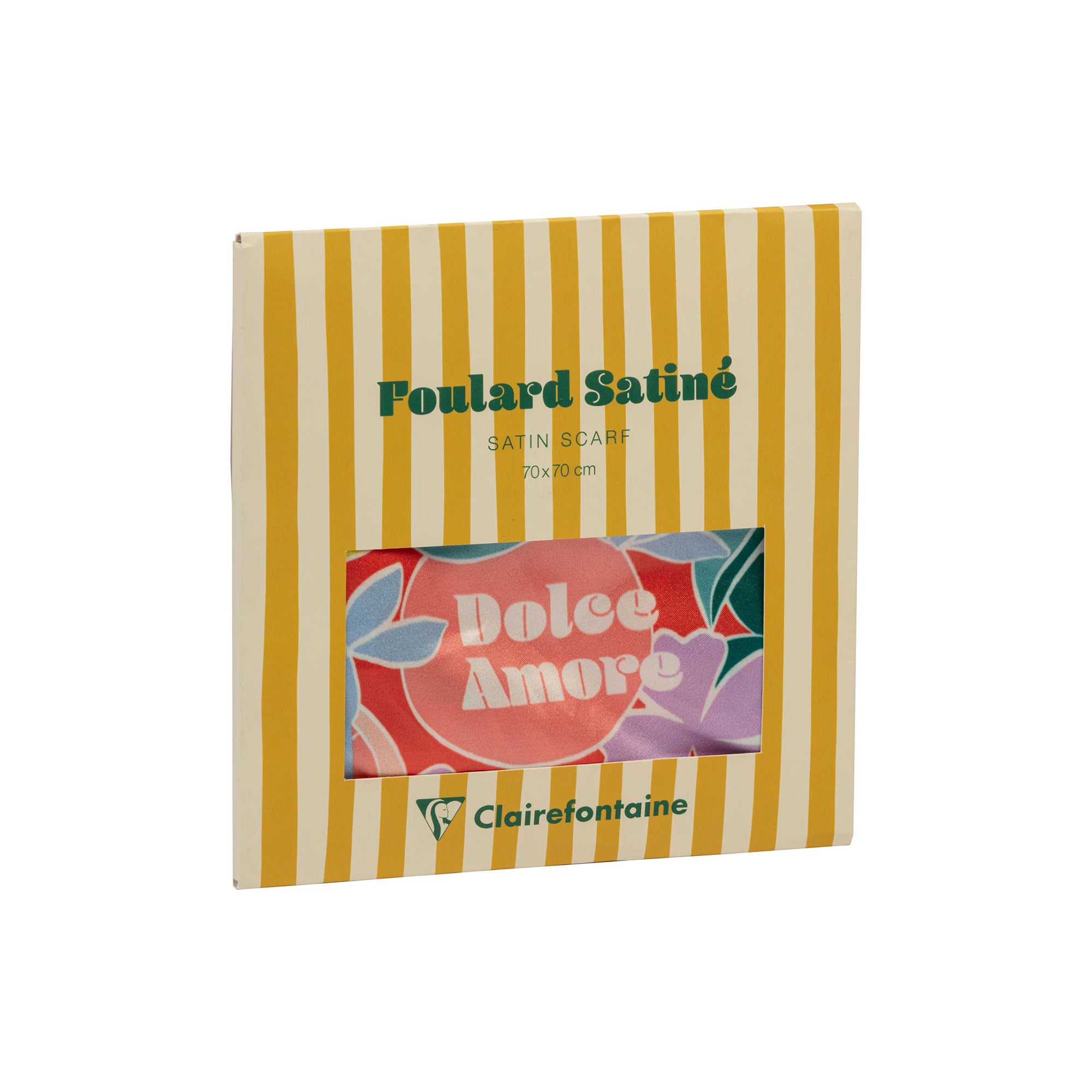 Clairefontaine Dolce Amore Satin Scarf