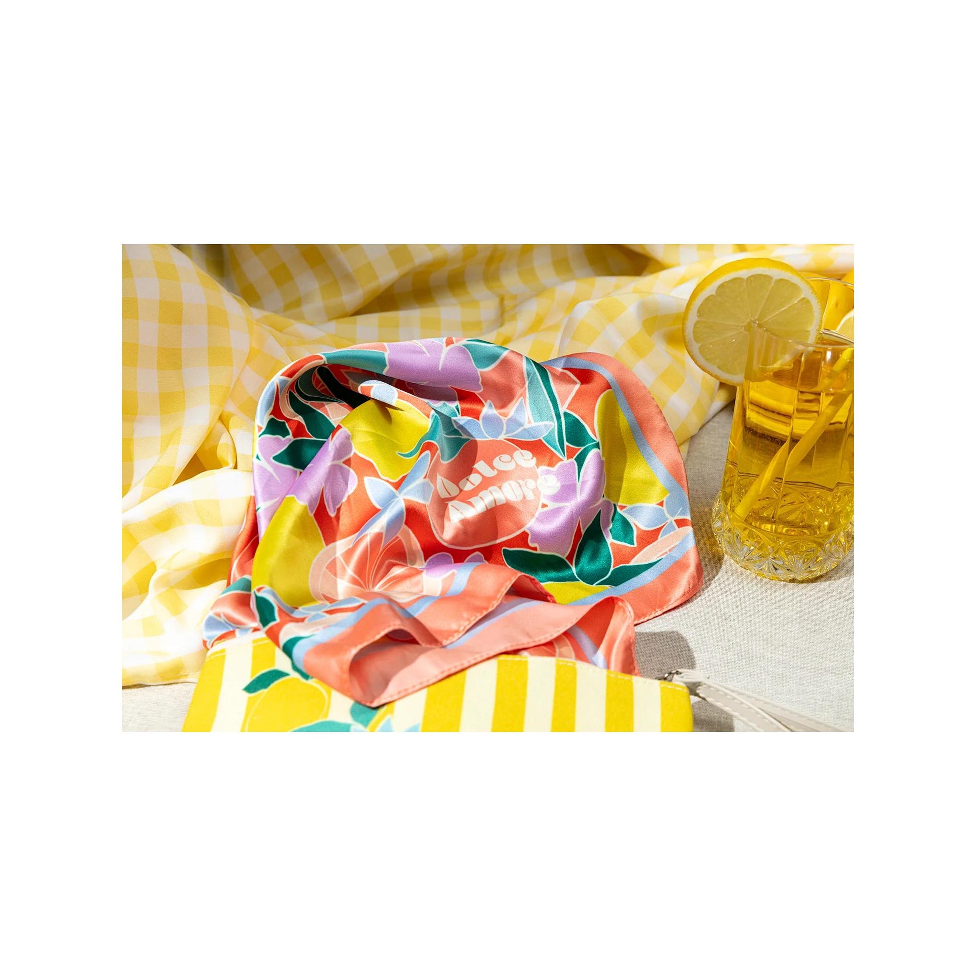 Clairefontaine Dolce Amore Satin Scarf